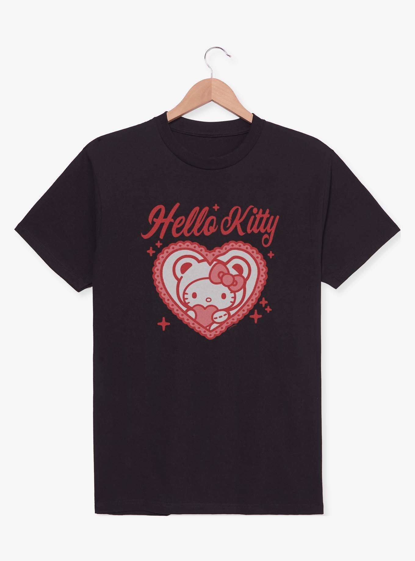 Sanrio Hello Kitty Heart Bear T-Shirt, , hi-res