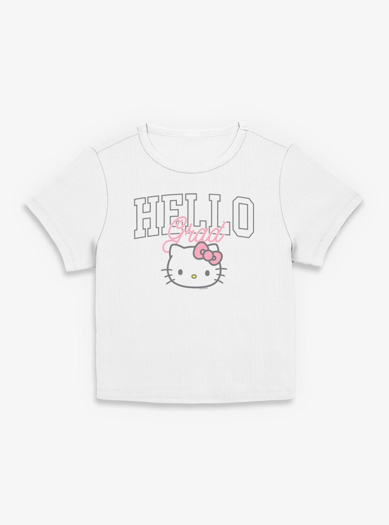 Sanrio Hello Kitty Hello Grad Womens Baby Tee, , hi-res