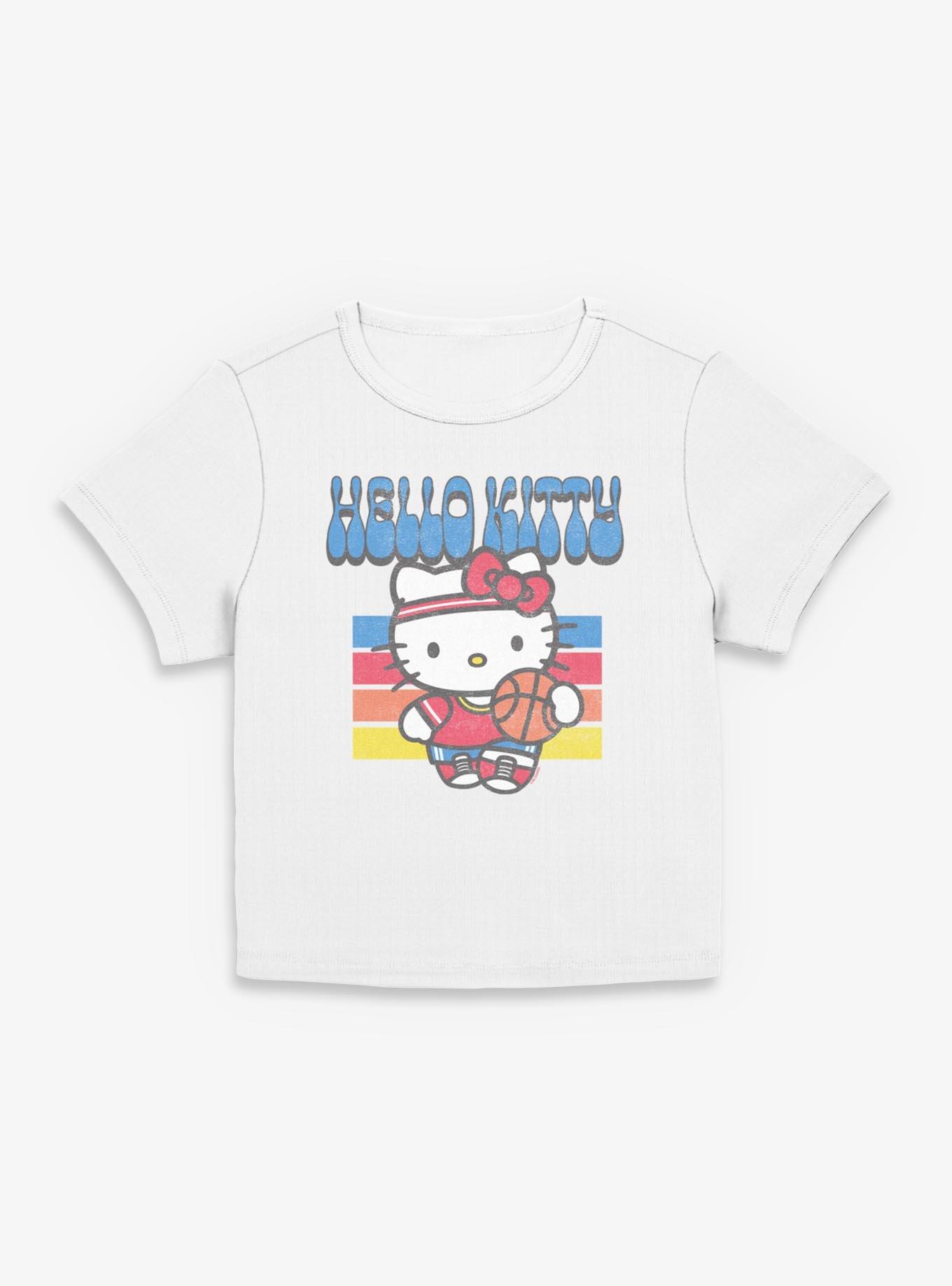 Sanrio Hello Kitty Ballin Womens Baby Tee, , hi-res
