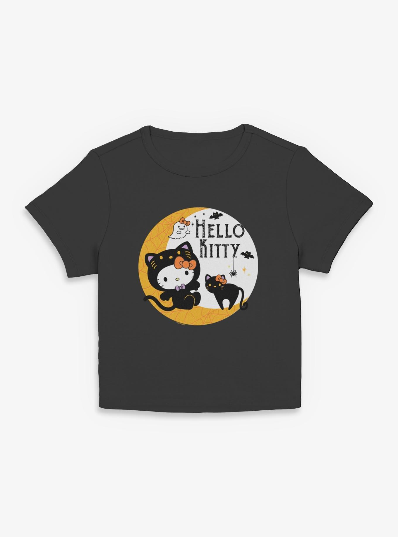 Sanrio Hello Kitty Moon Kitty Womens Baby Tee, , hi-res