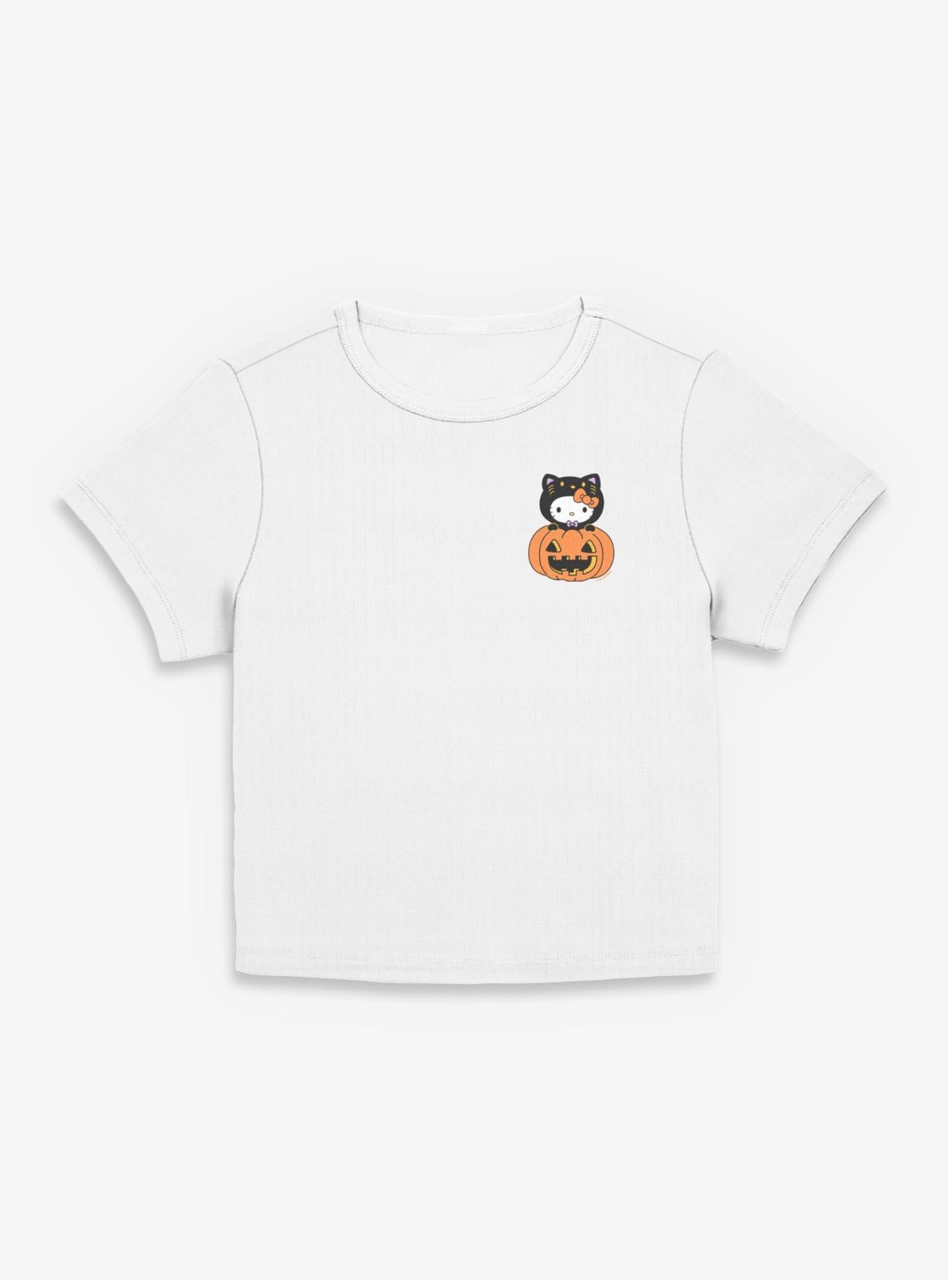 Sanrio Hello Kitty Pumkin Womens Baby Tee, , hi-res