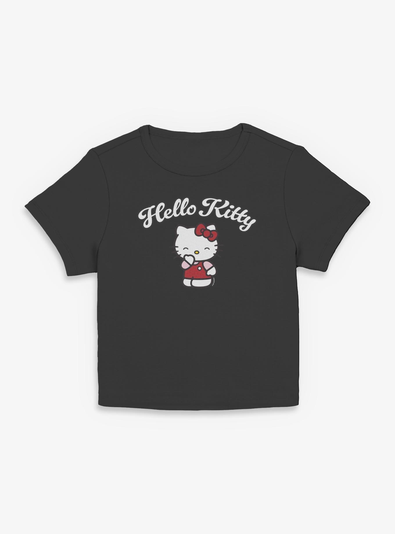 Sanrio Hello Kitty Laugh Kitty Womens Baby Tee, , hi-res