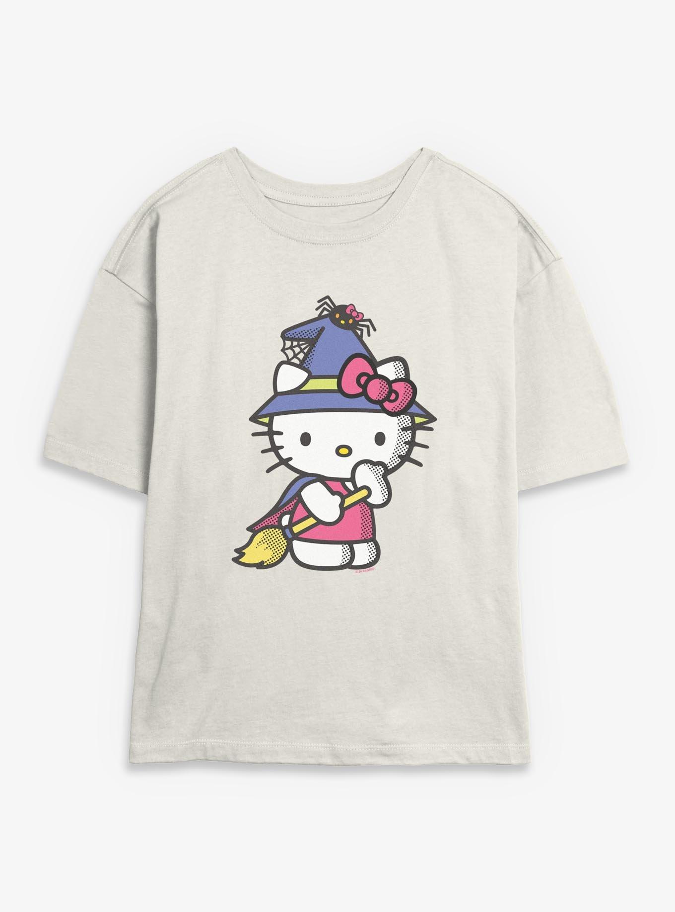 Sanrio Hello Kitty Witch Kitty Womens Skimmer Tee, , hi-res