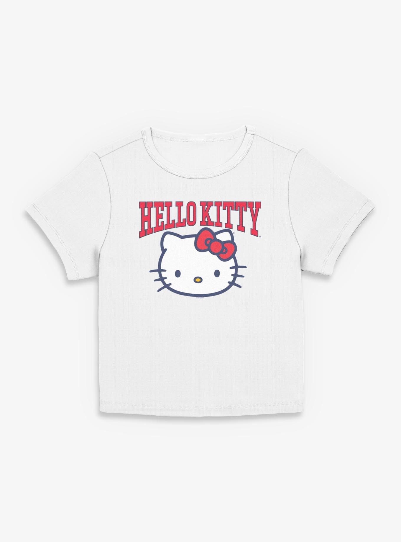 Sanrio Hello Kitty Classic Head Womens Baby Tee, , hi-res