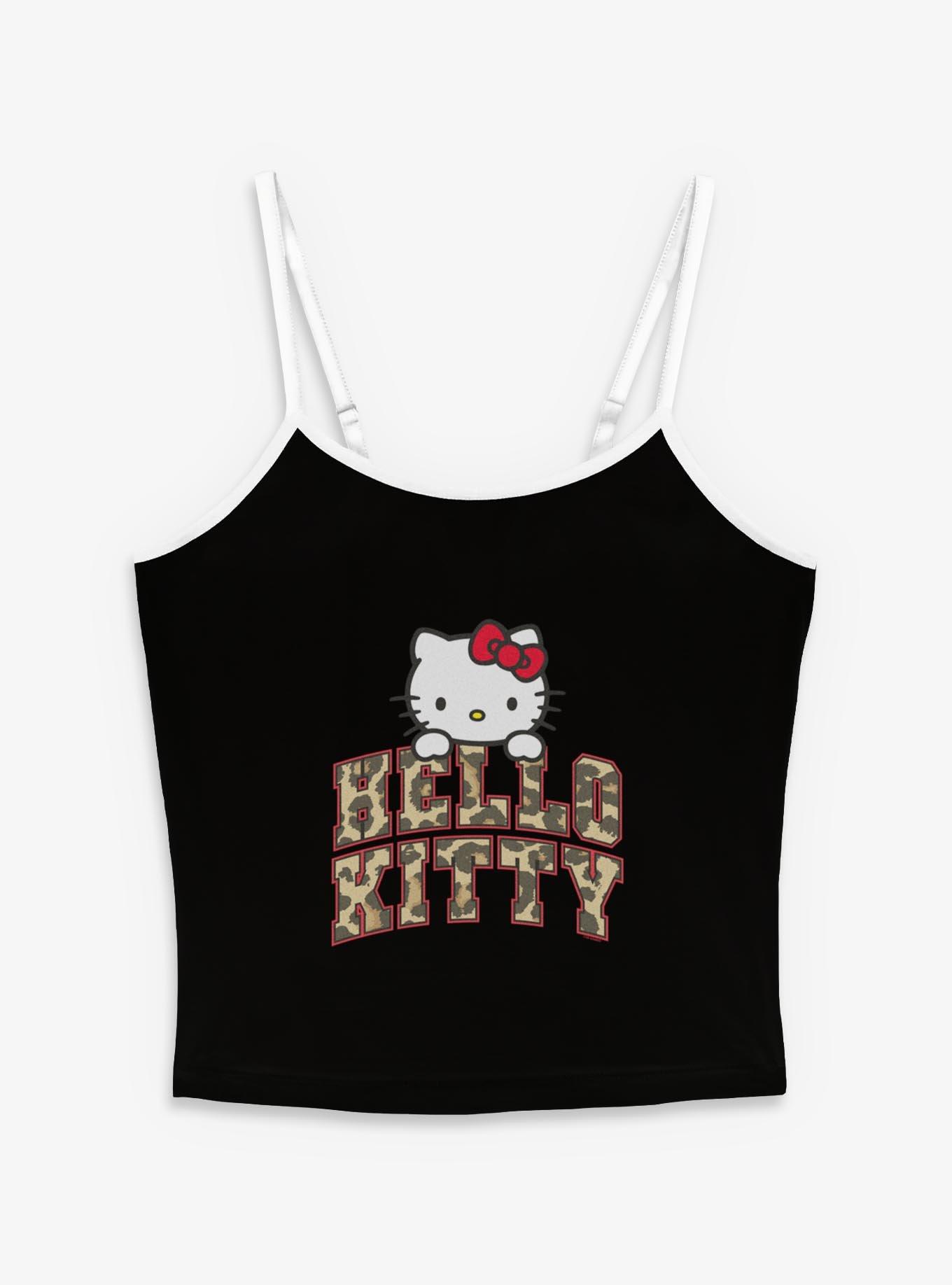 Sanrio Hello Kitty Animal Print Arch Womens Cami, , hi-res