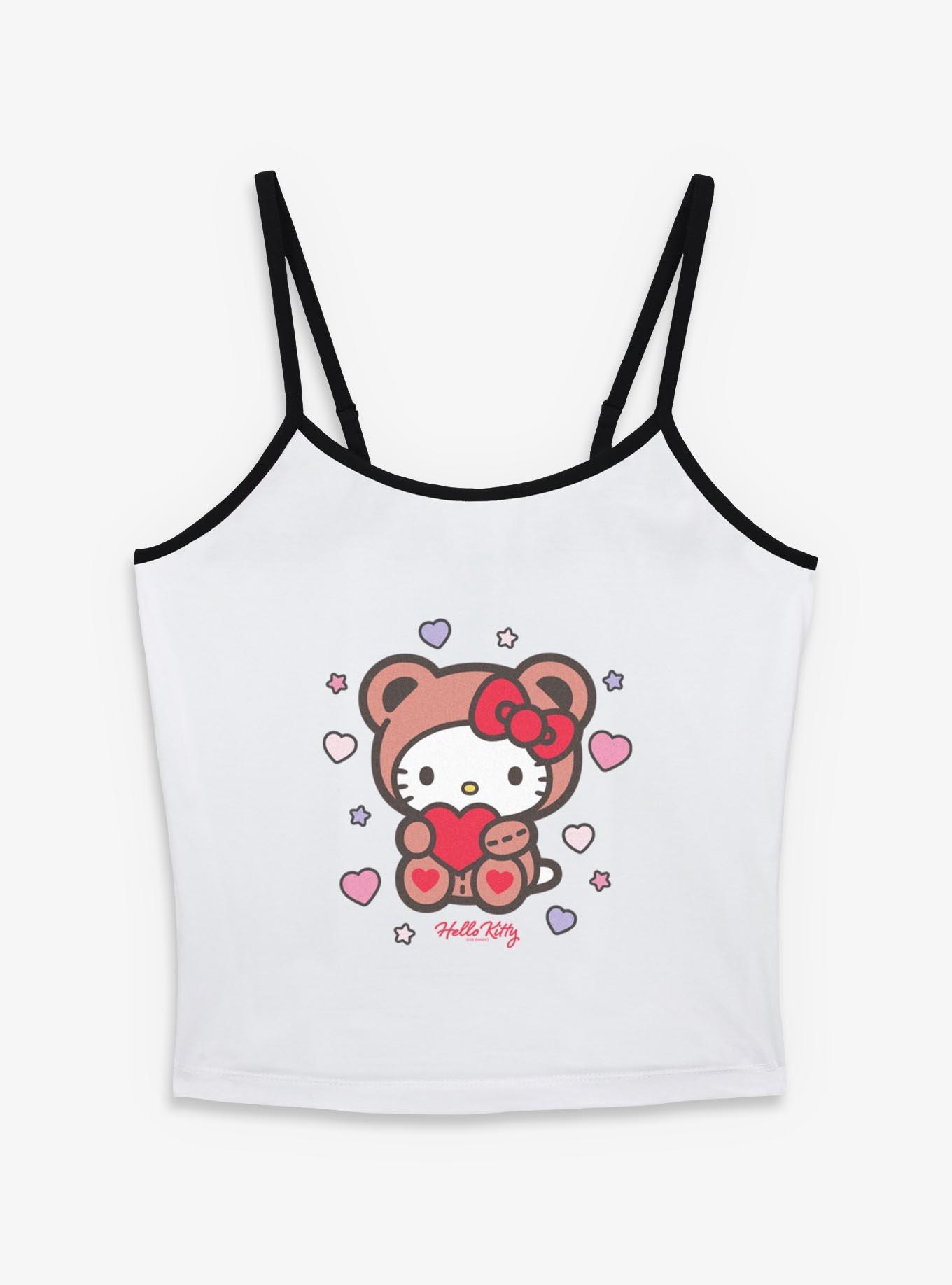 Sanrio Hello Kitty Valentine Bear Womens Cami
