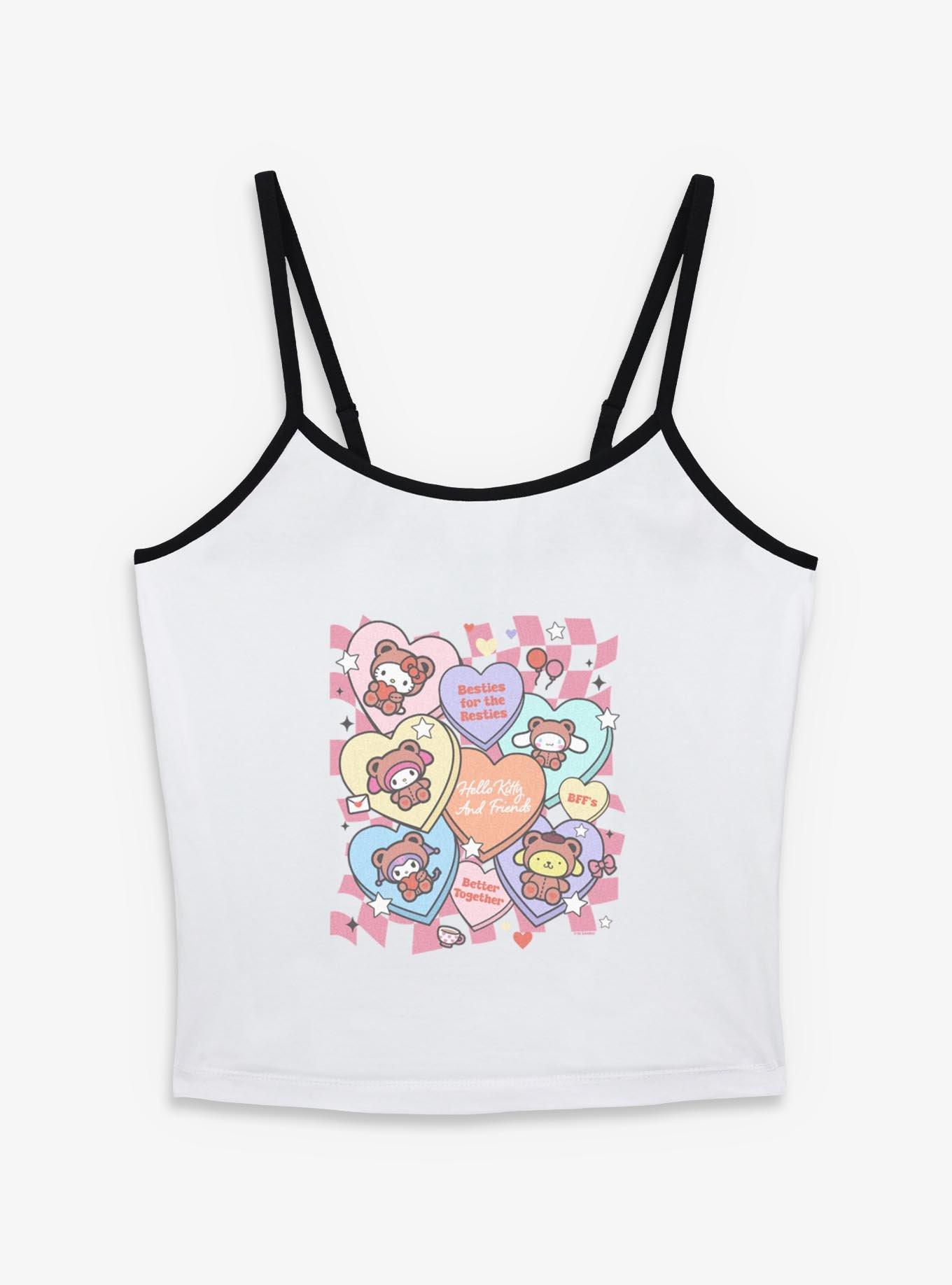 Sanrio Hello Kitty Besties For Resties Womens Cami
