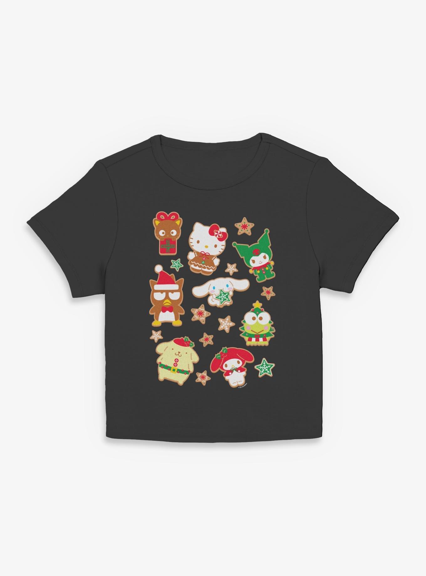 Sanrio Hello Kitty Cookie Jumble Womens Baby Tee, , hi-res