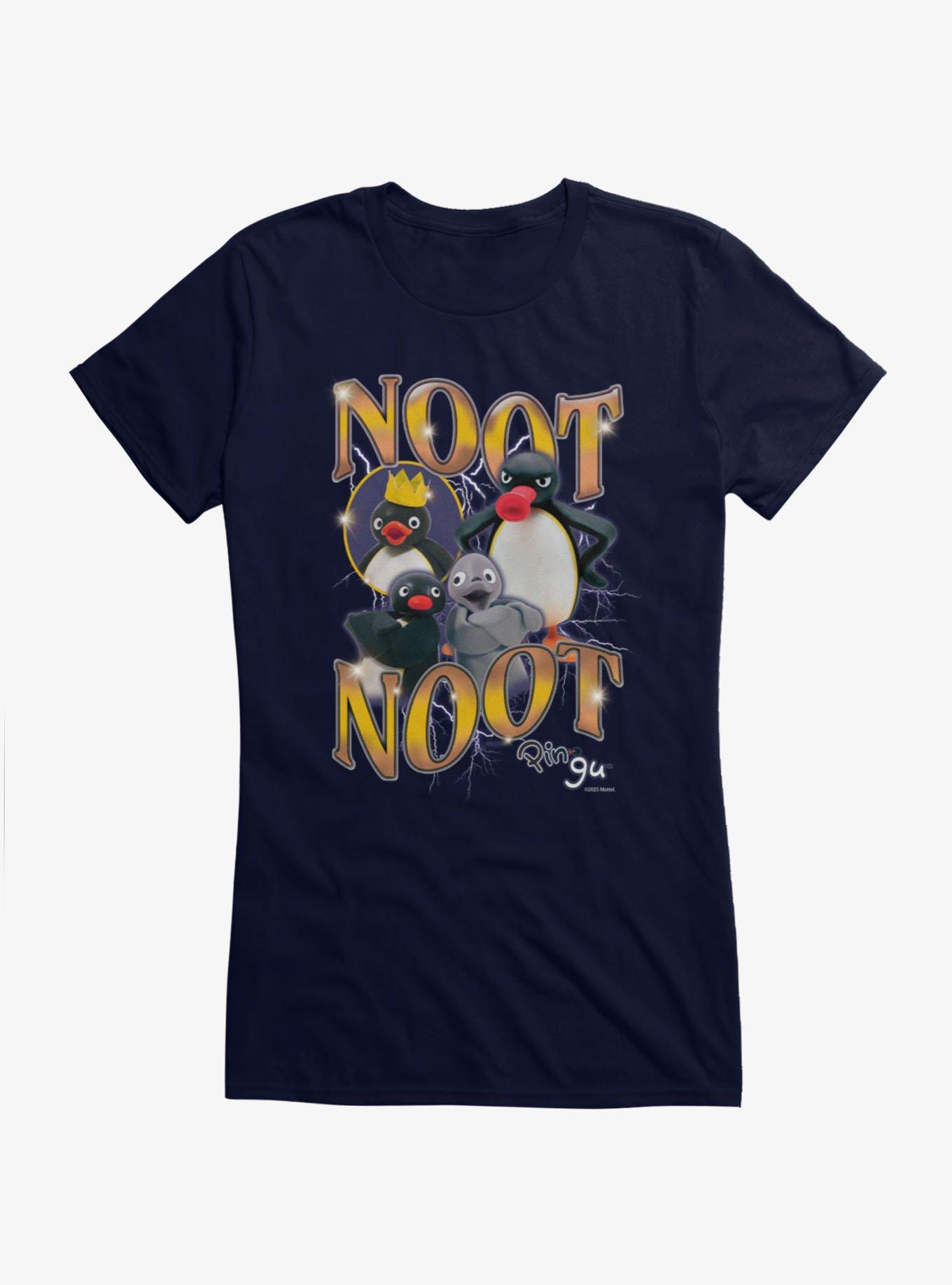 Pingu Noot Noot Y2K Style Girls T-Shirt, , hi-res