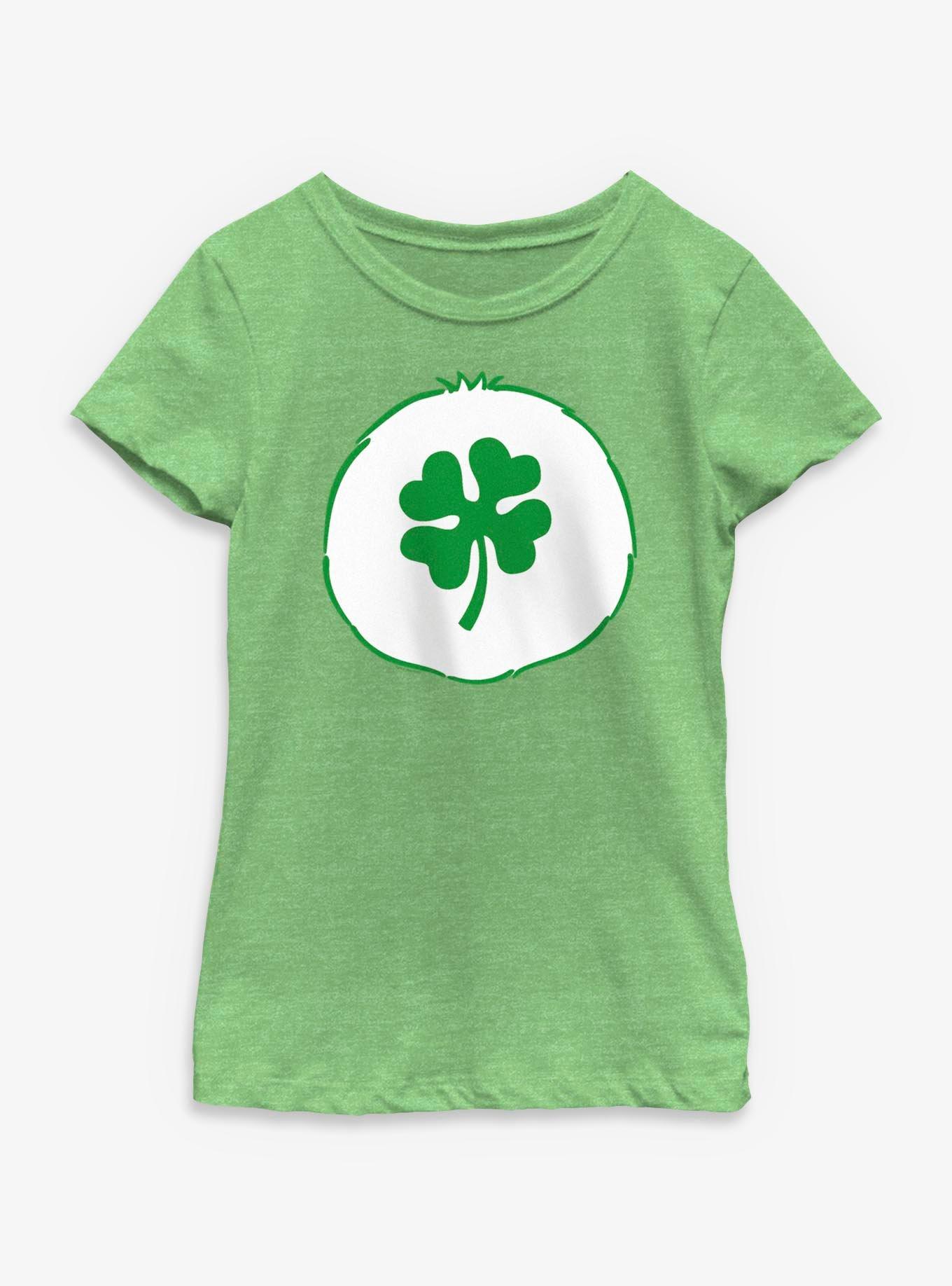 Care Bears Good Luck Bear Youth Girls T-Shirt, , hi-res