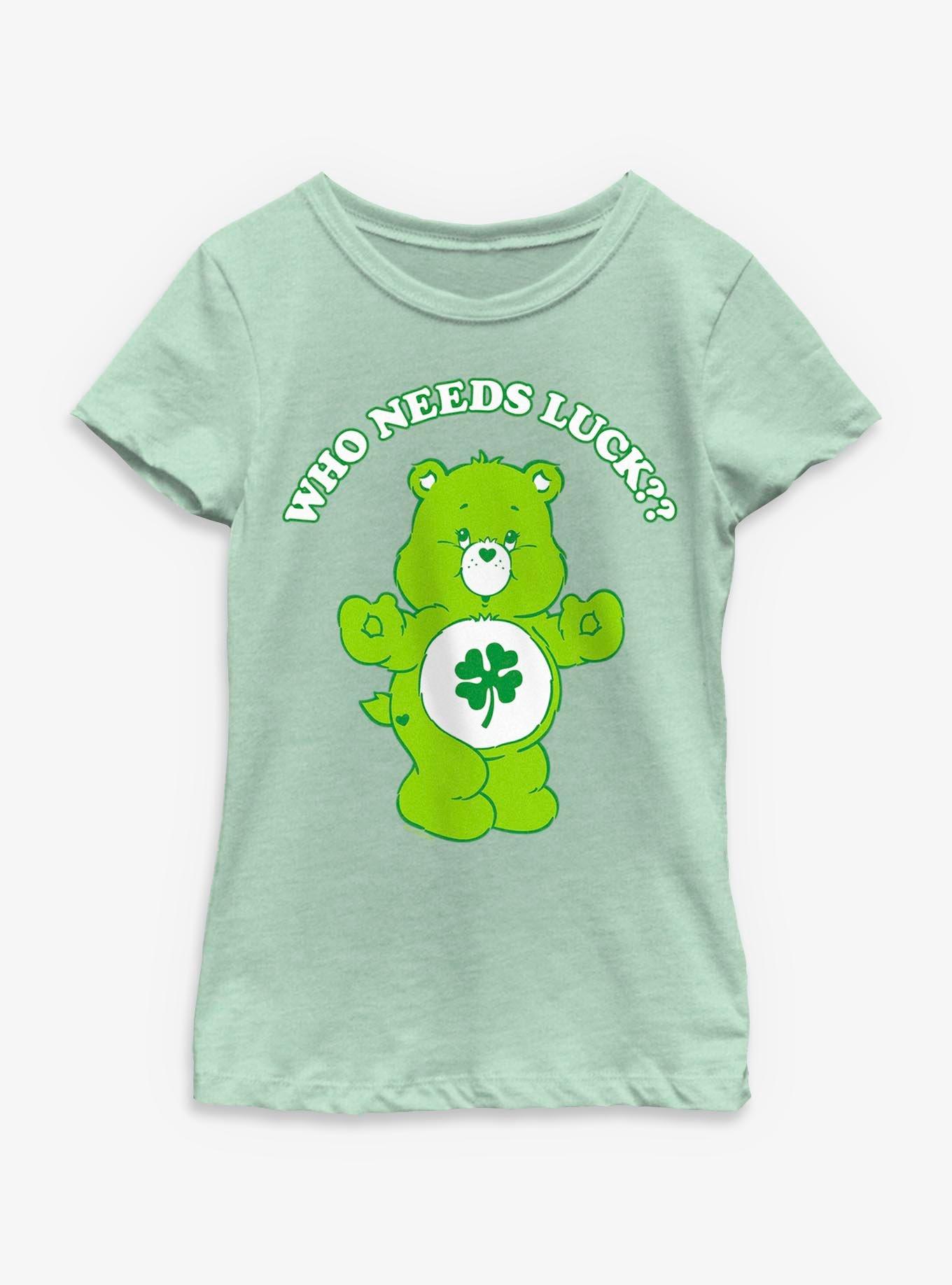 Care Bears Luck Care Bear Youth Girls T-Shirt, , hi-res