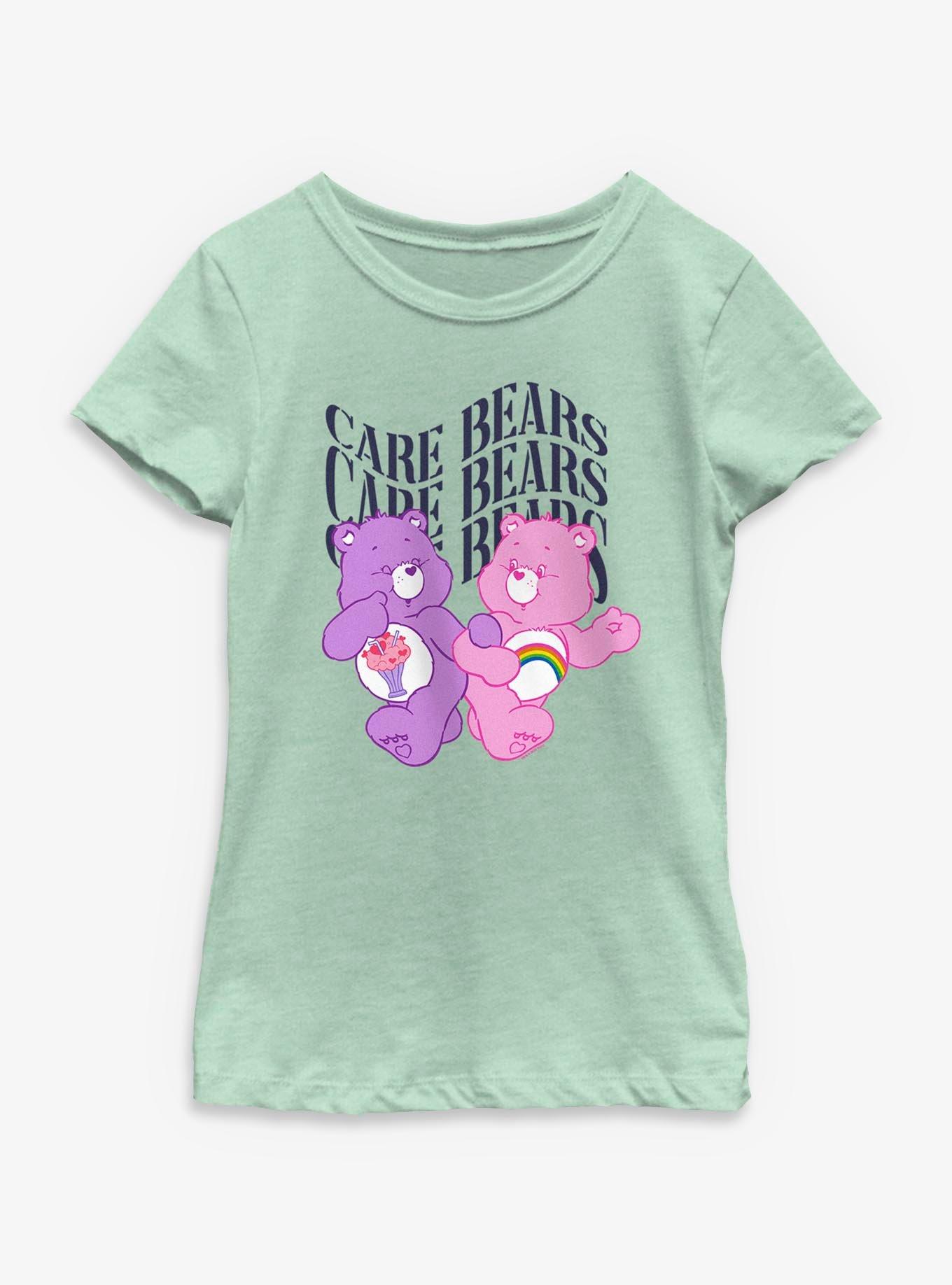 Care Bears Wave Name Youth Girls T-Shirt