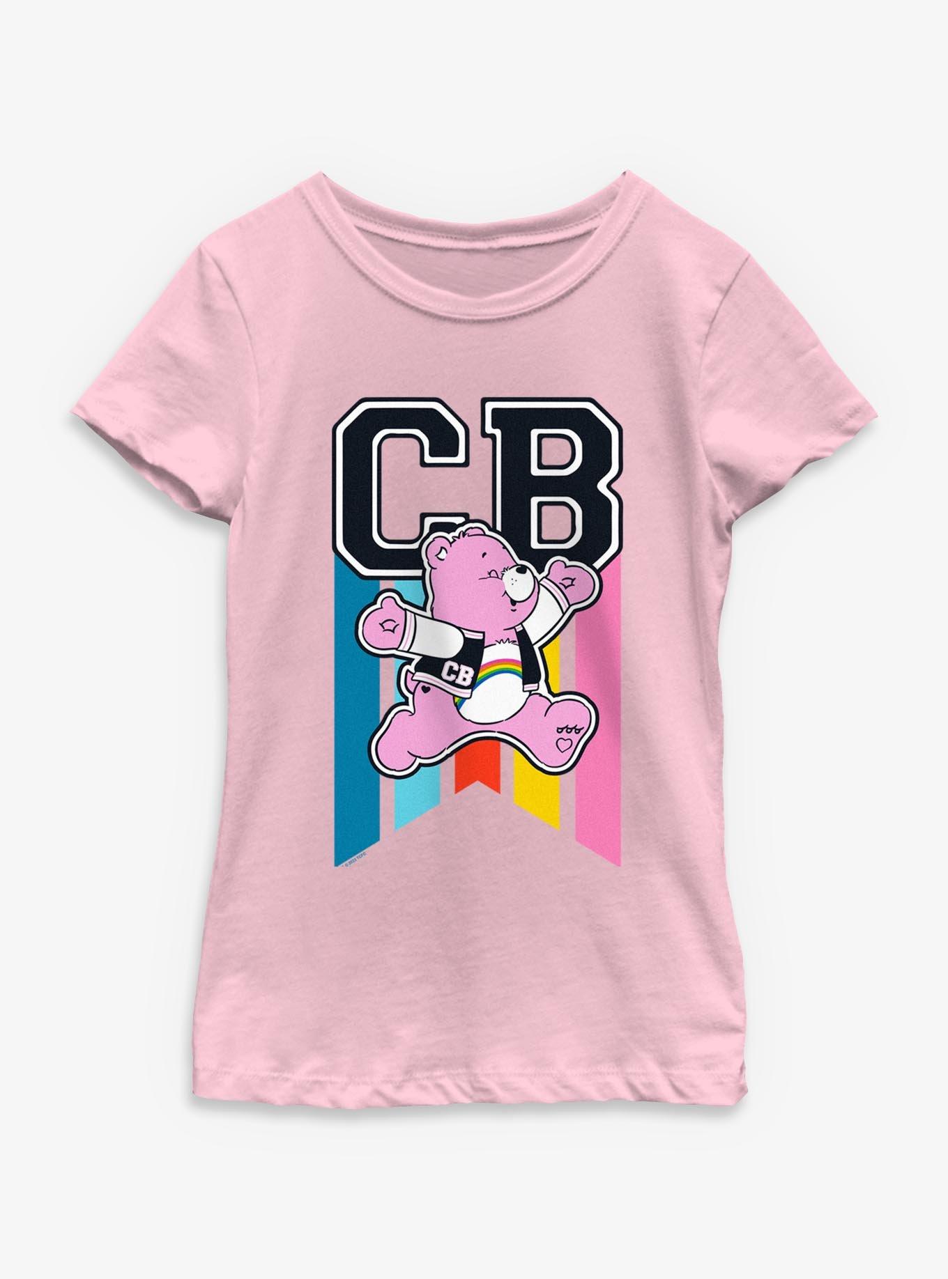 Care Bears CB Stripe Jump Youth Girls T-Shirt, , hi-res