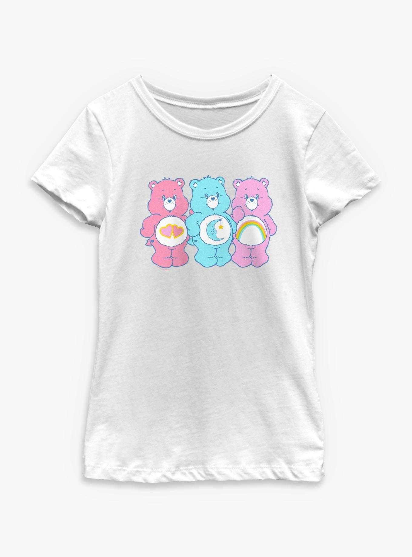 Care Bears Bear Trio Youth Girls T-Shirt, , hi-res