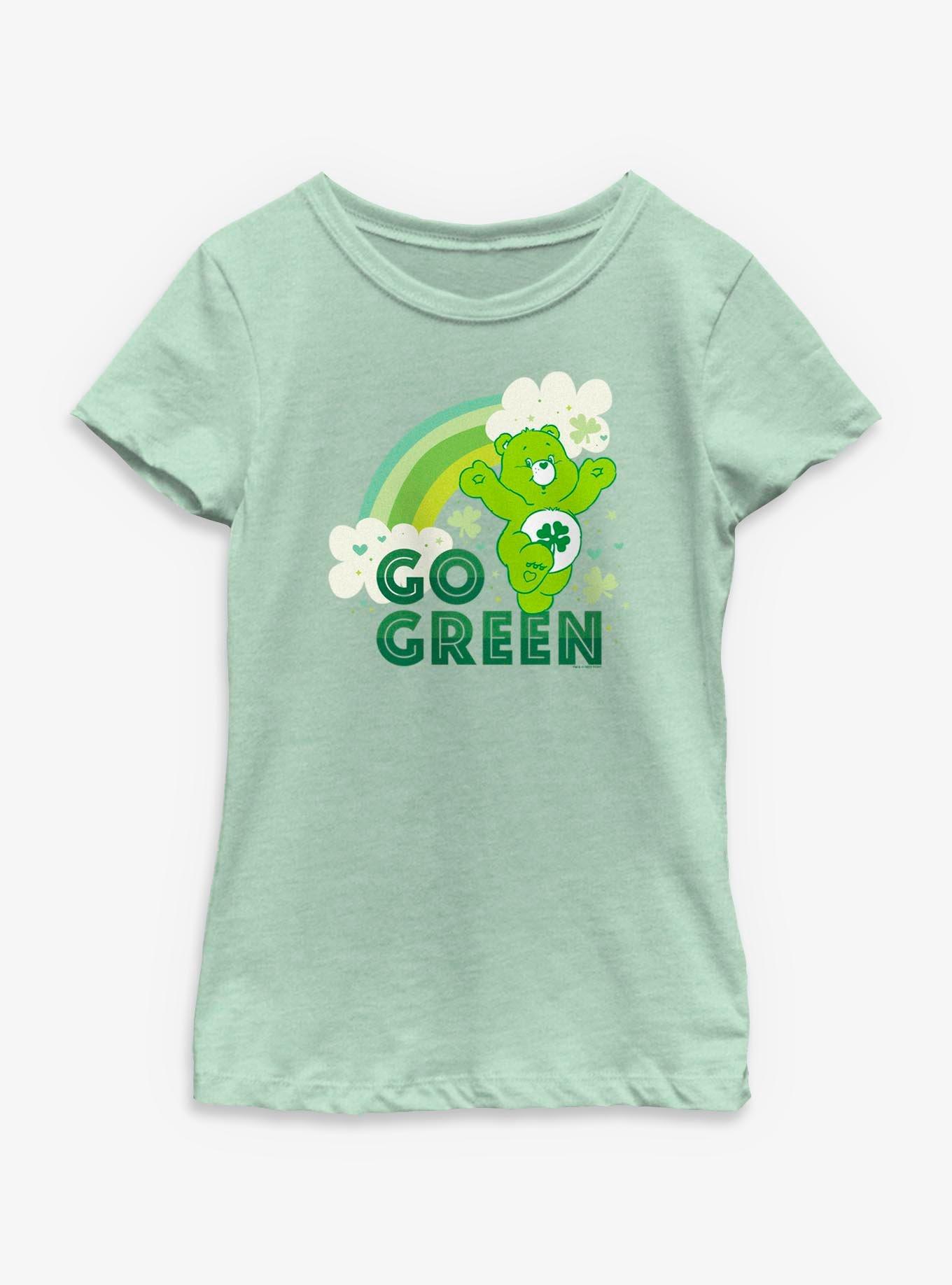 Care Bears Go Green Youth Girls T-Shirt, , hi-res