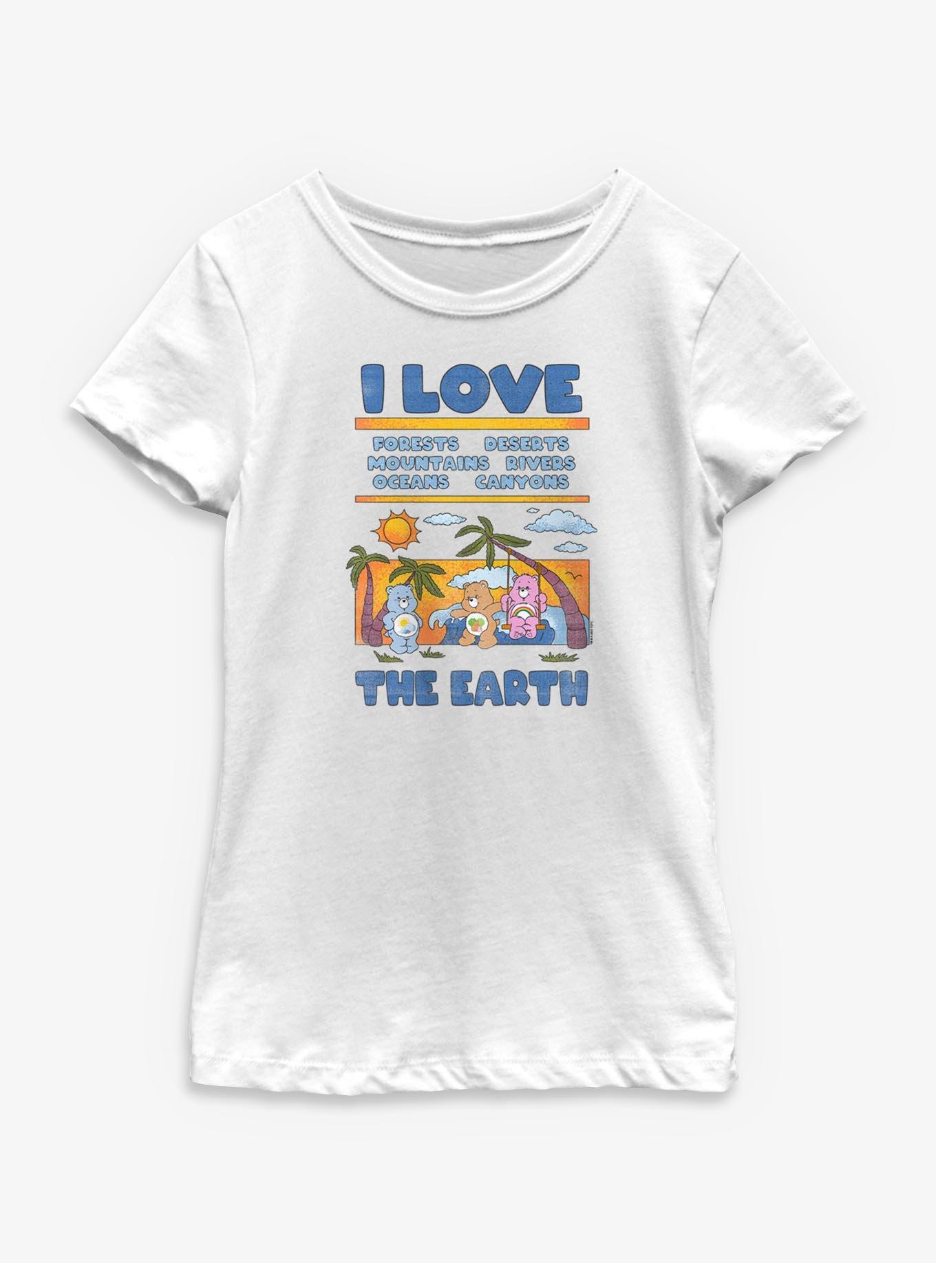 Care Bears Love Earth Youth Girls T-Shirt, , hi-res