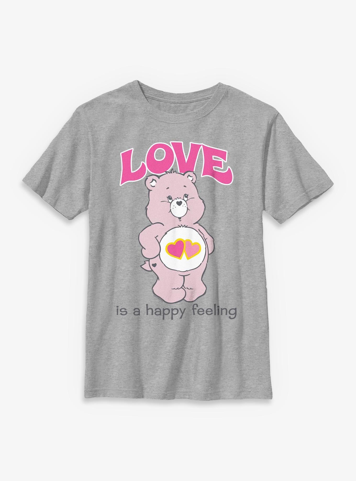 Care Bears Love Happy Feeling Youth T-Shirt, , hi-res