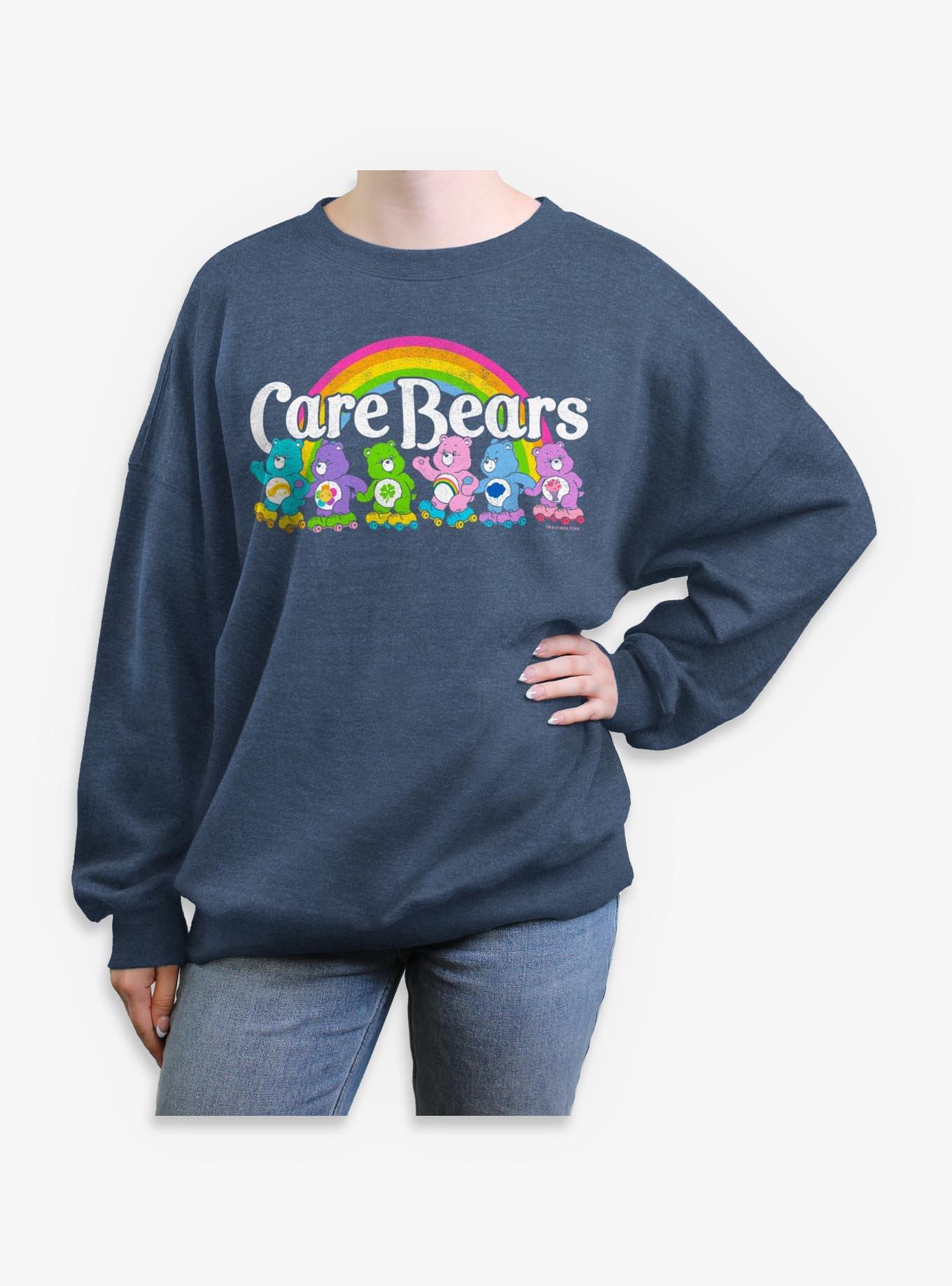 Care Bears Logo Skate Womens Oversized Sweatshirt, , hi-res