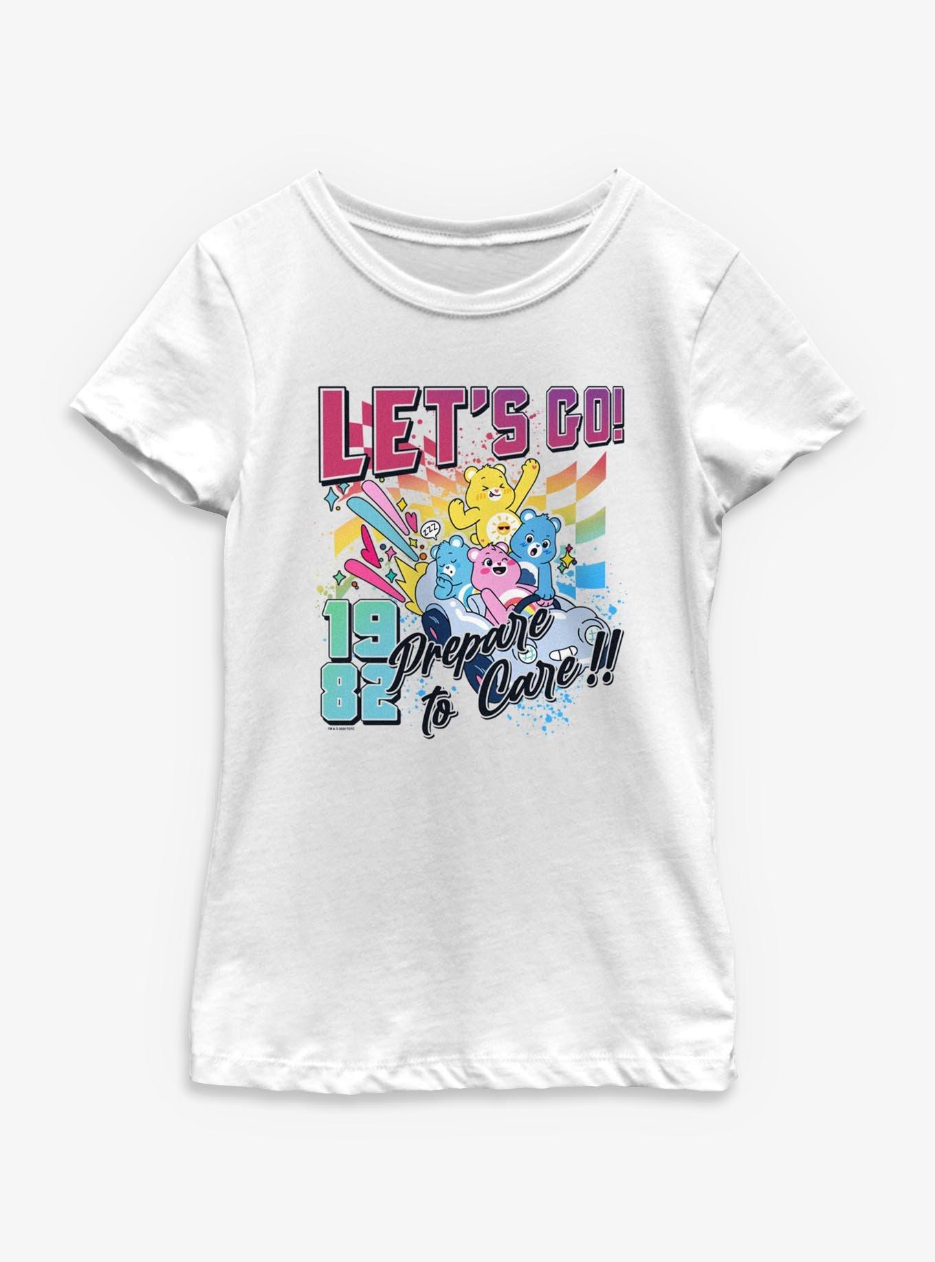 Care Bears Care Car Youth Girls T-Shirt, , hi-res