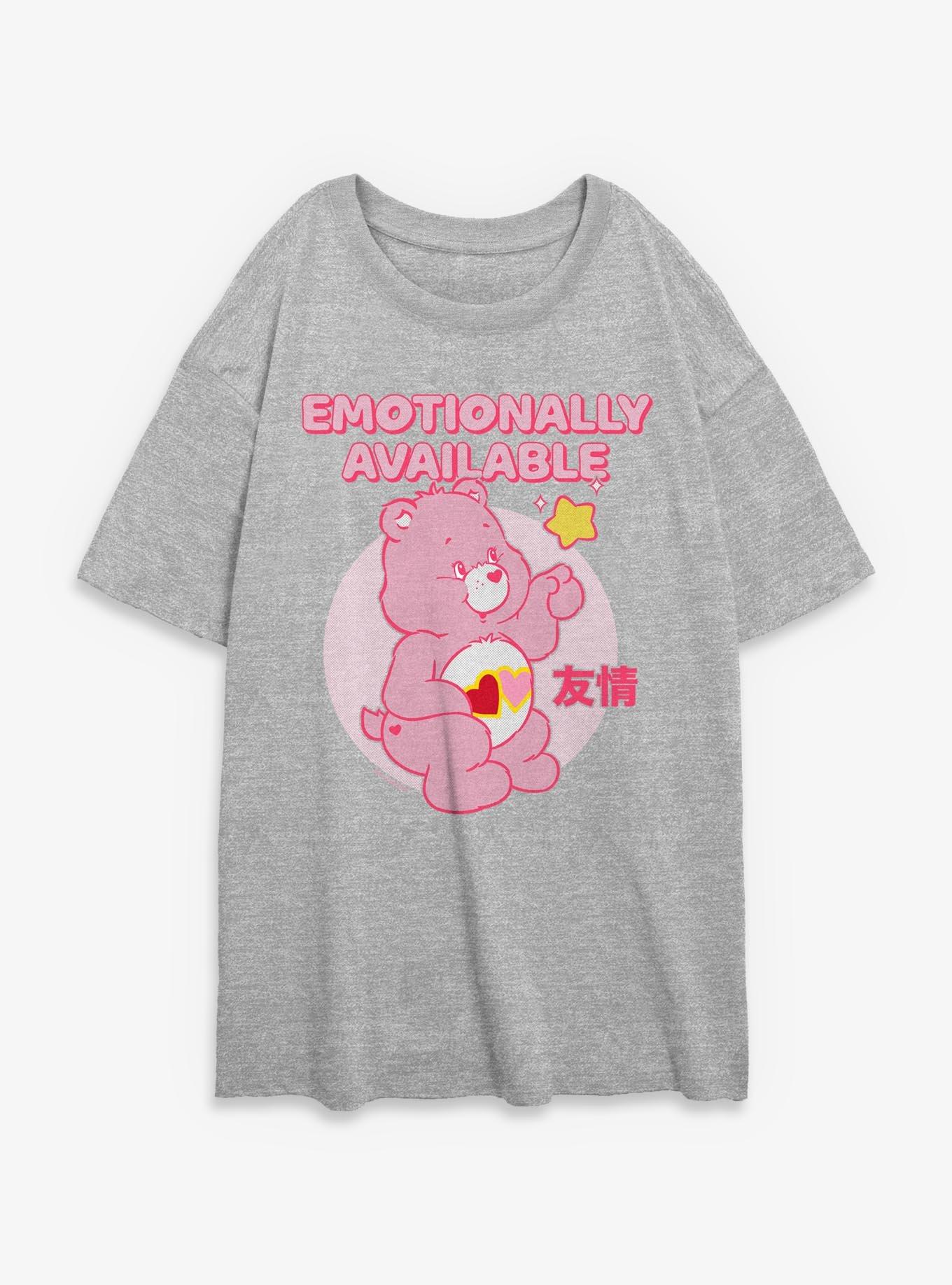 Care Bears Emotionally Available Womens Oversized T-Shirt, , hi-res