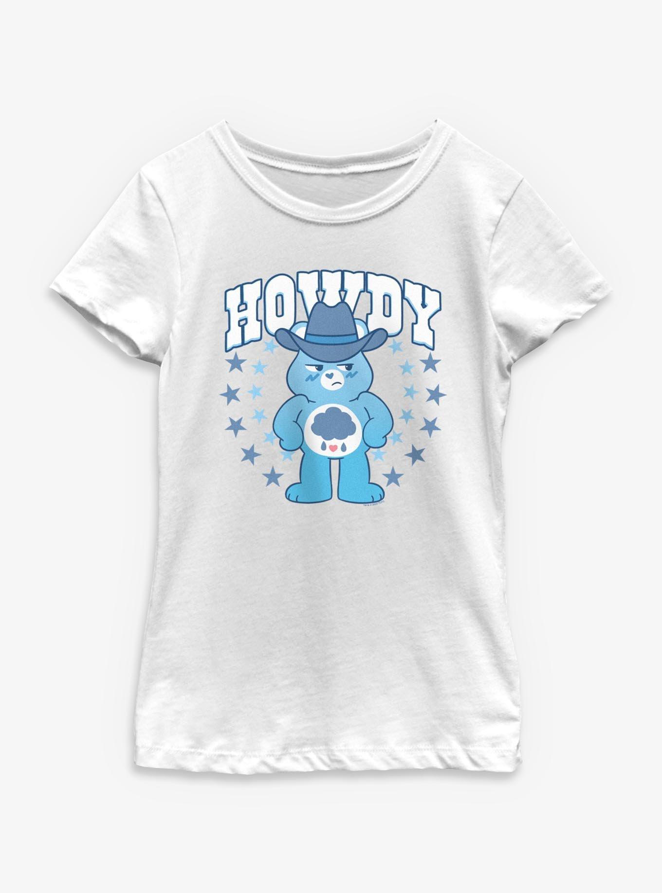 Care Bears Grumpy Howdy Youth Girls T-Shirt, , hi-res
