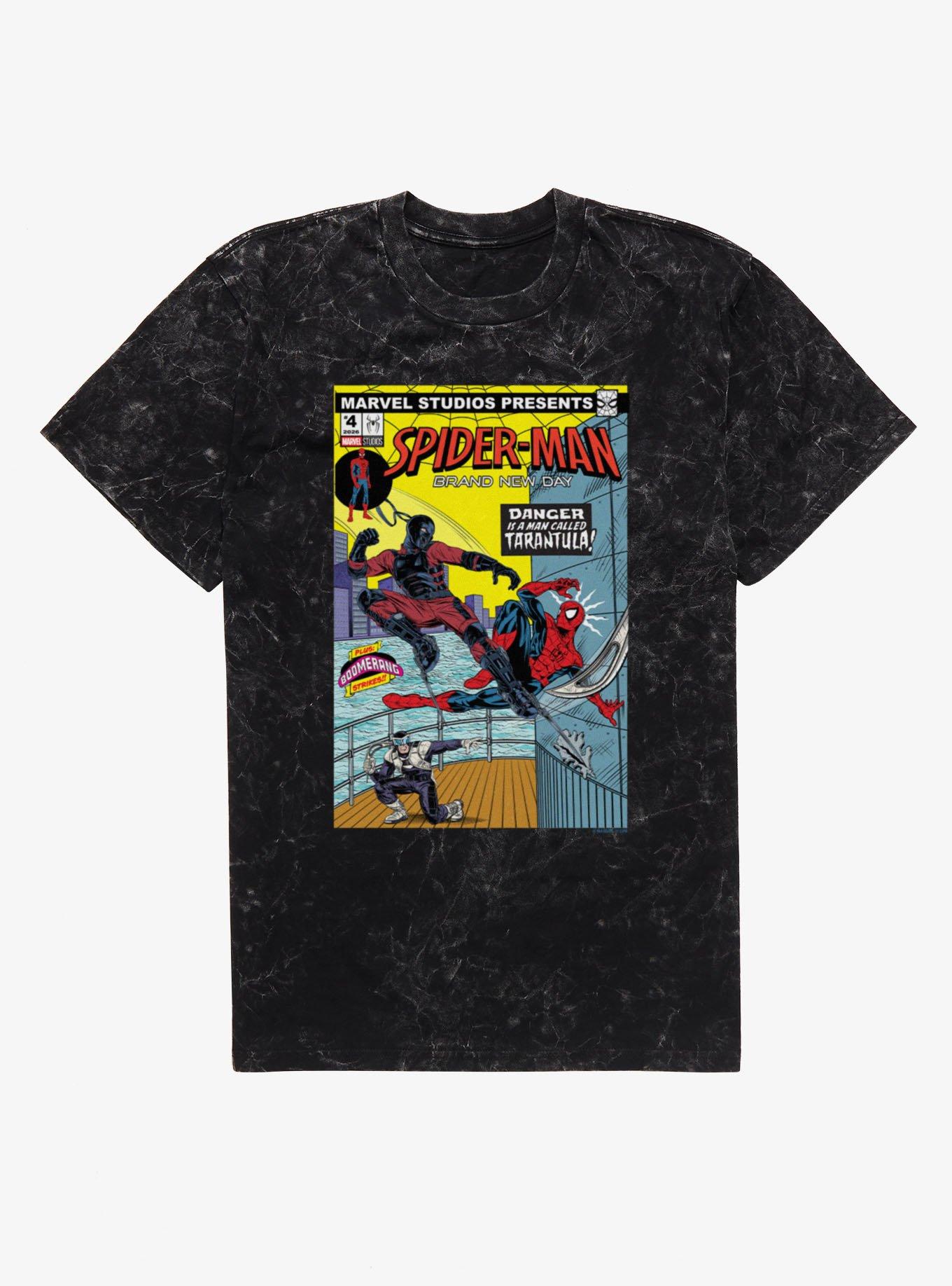 Marvel Spider-Man Brand New Day Man Called Tarantula Comic Cover Mineral Wash T-Shirt, , hi-res