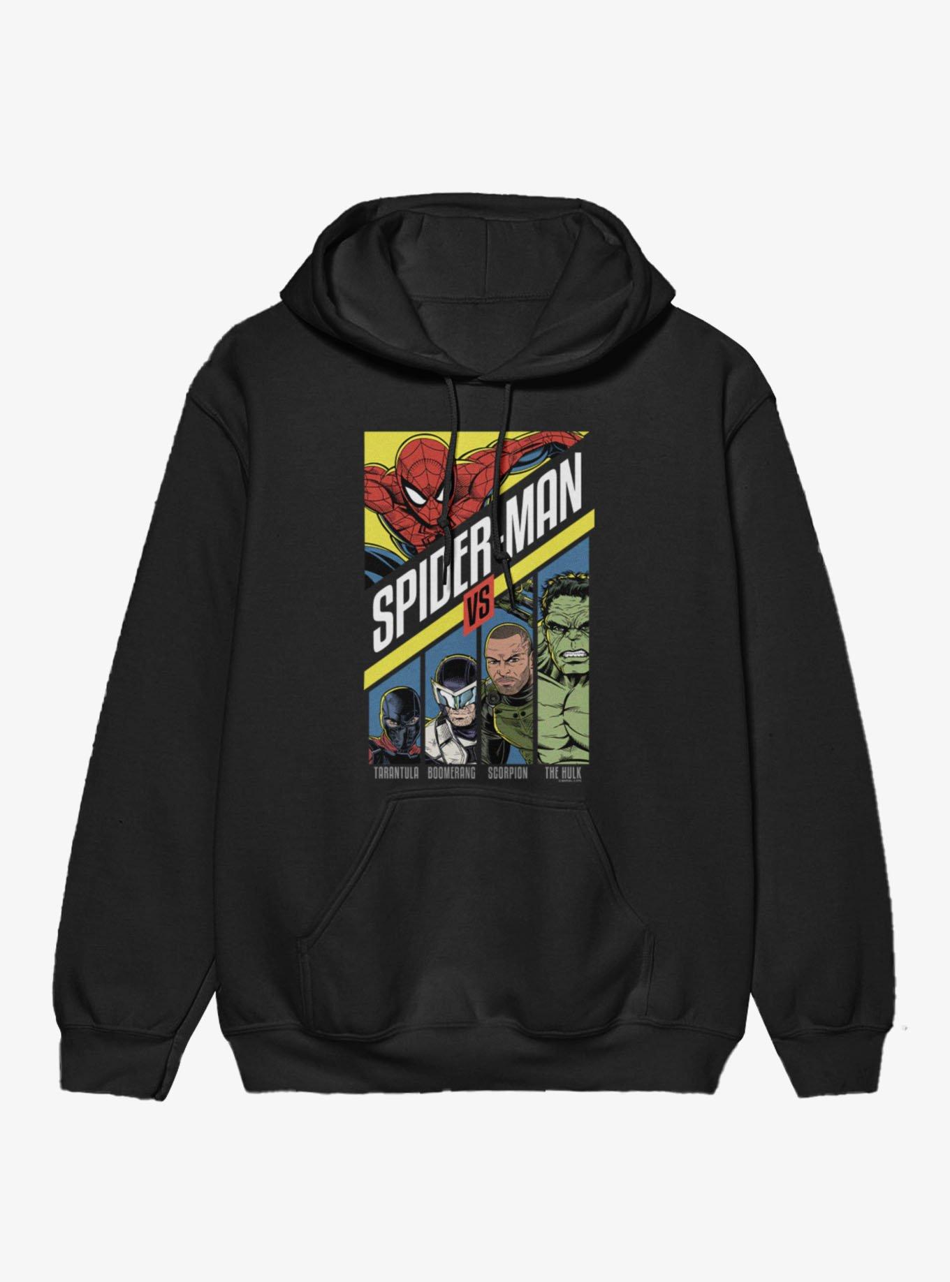 Marvel Spider-Man Brand New Day Vs. Hulk, Scorpion, Boomerang, Tarantula Hoodie, , hi-res