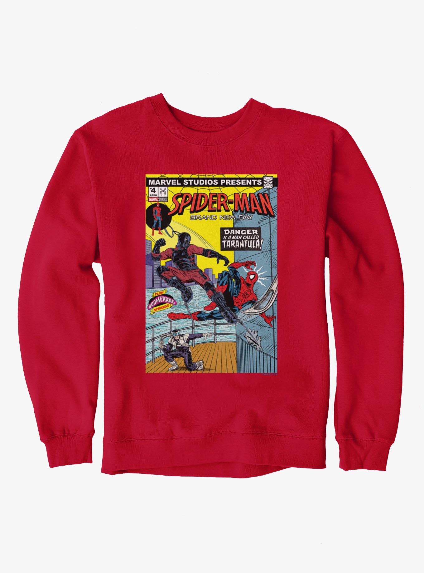 Marvel Spider-Man Brand New Day Man Called Tarantula Comic Cover Sweatshirt, , hi-res