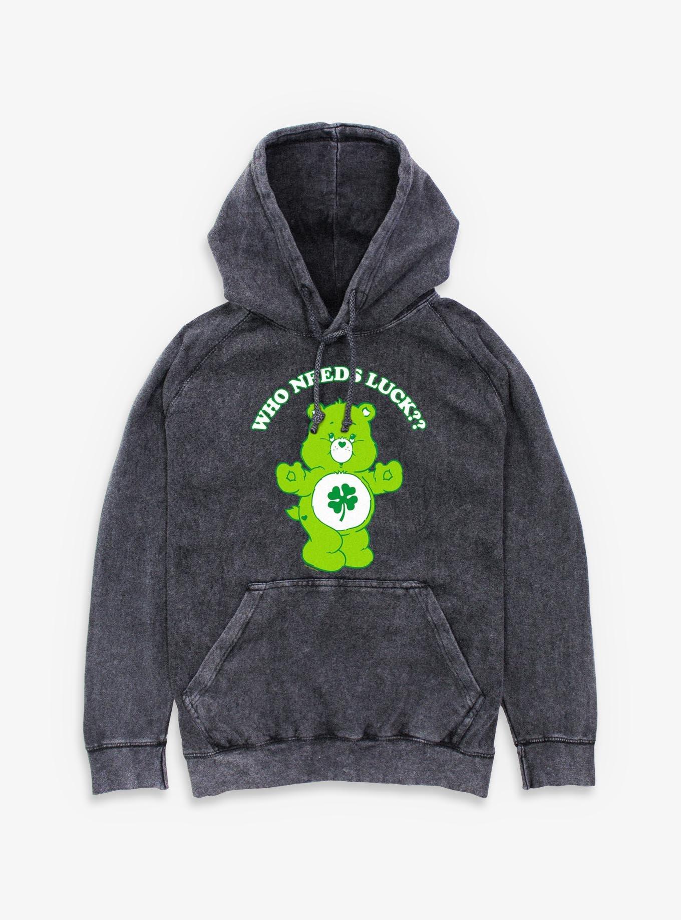 Care Bears Luck Bear Mineral Wash Hoodie