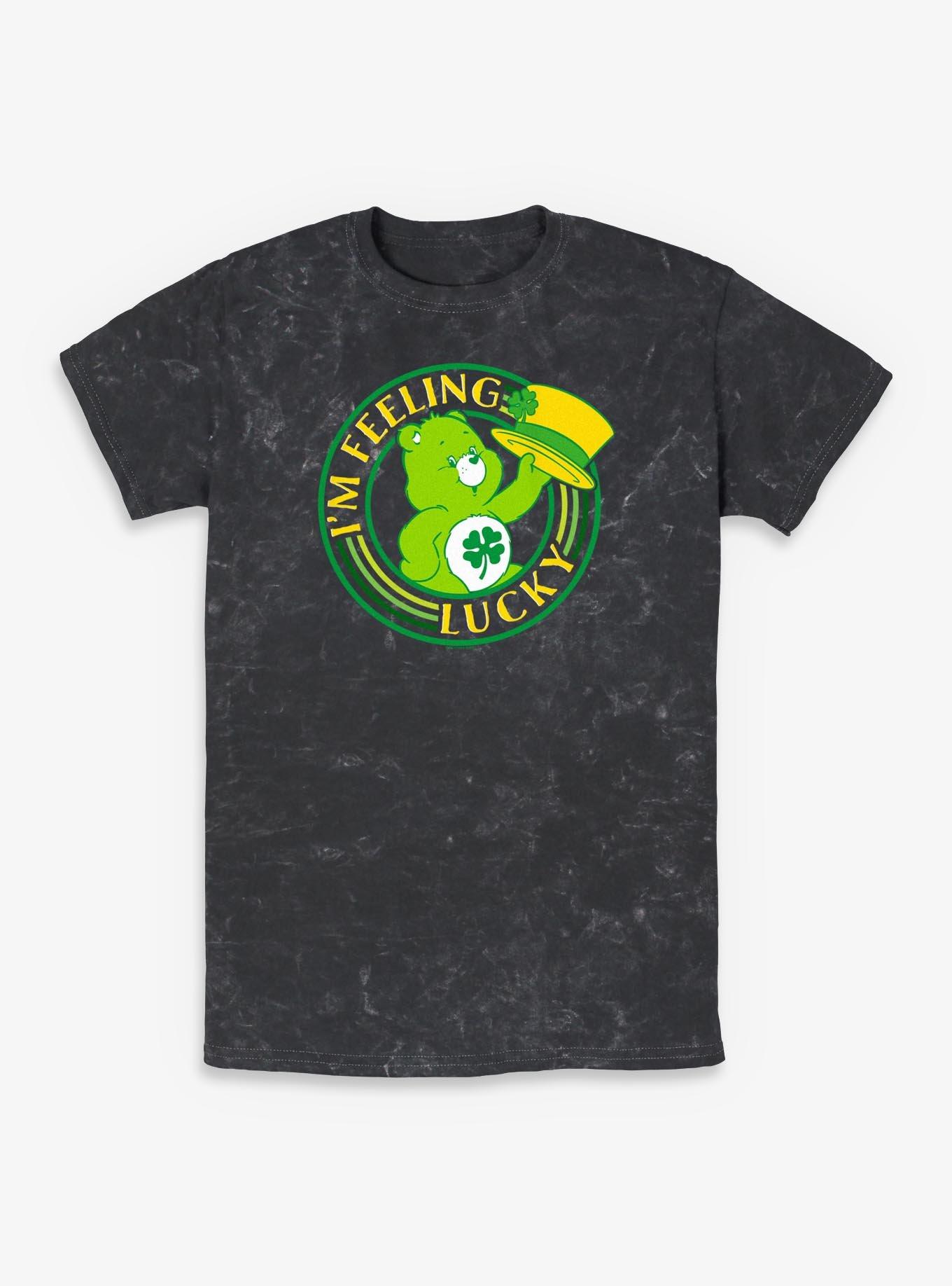Care Bears Feeling Lucky Mineral Wash T-Shirt, , hi-res