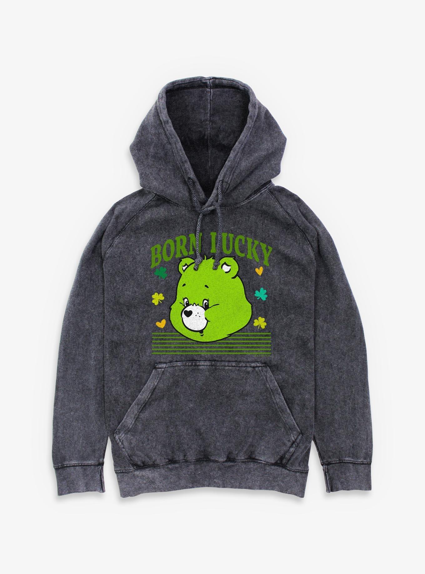 Care Bears Lucky Bear Head Womens Slouchy Sweatshirt, , hi-res