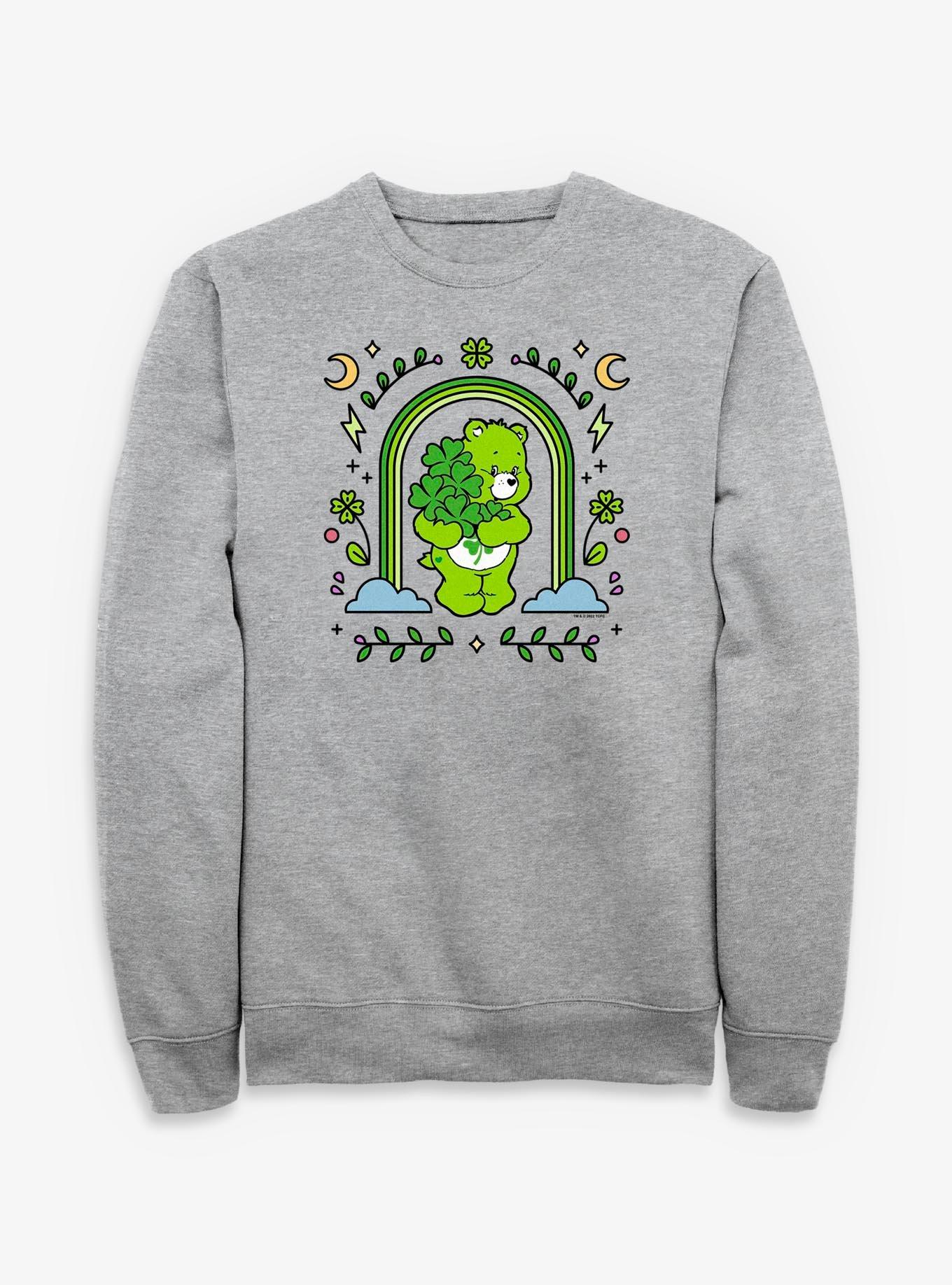 Care Bears Green Rainbow Arch Sweatshirt