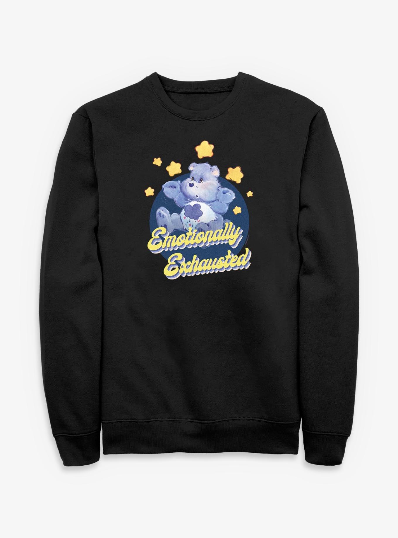 Care Bears Emotionally Exhausted Grumpy Sweatshirt, , hi-res
