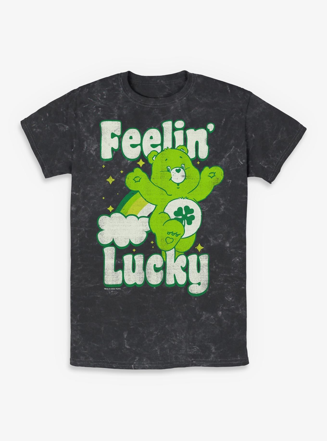 Care Bears Lucky Run Mineral Wash T-Shirt, , hi-res