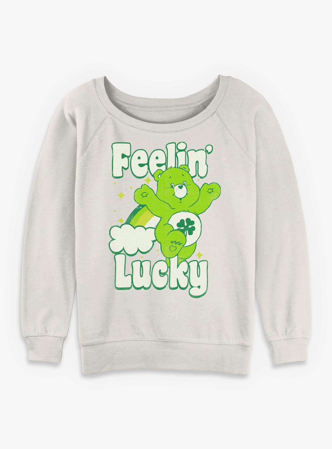 Care Bears Lucky Run Womens Slouchy Sweatshirt, , hi-res