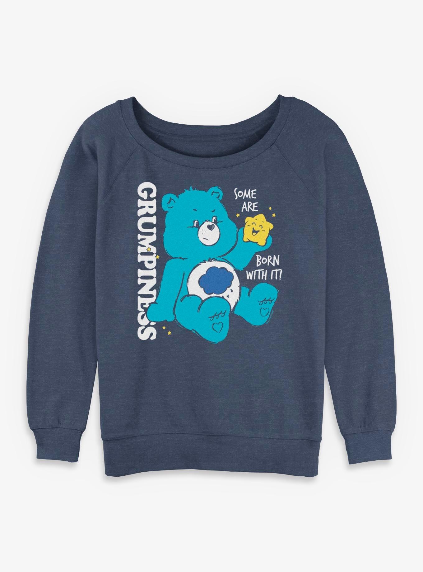 Care Bears Born Grumpiness Womens Slouchy Sweatshirt, , hi-res