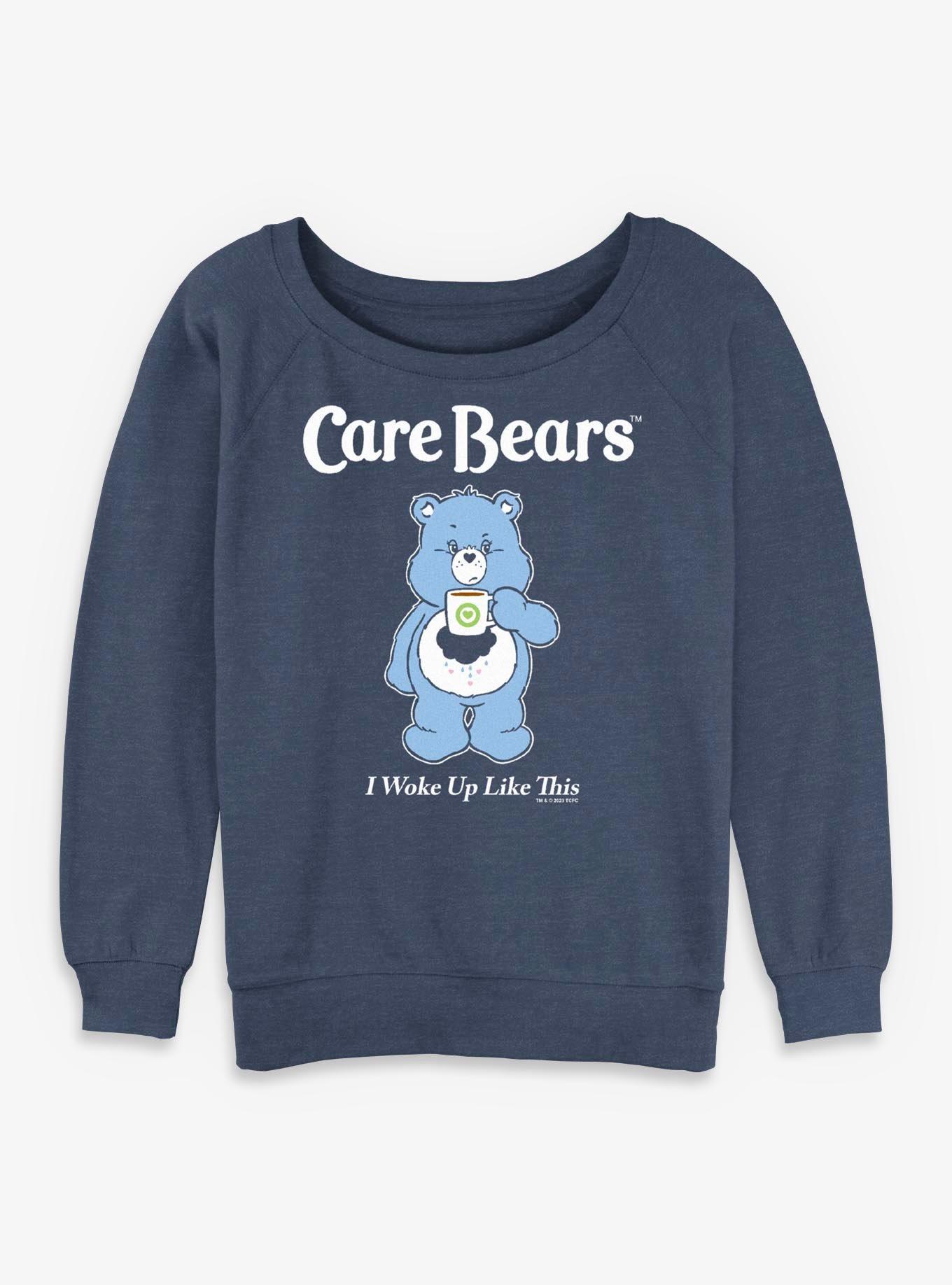 Care Bears Wake Up Like This Coffee Womens Slouchy Sweatshirt, , hi-res