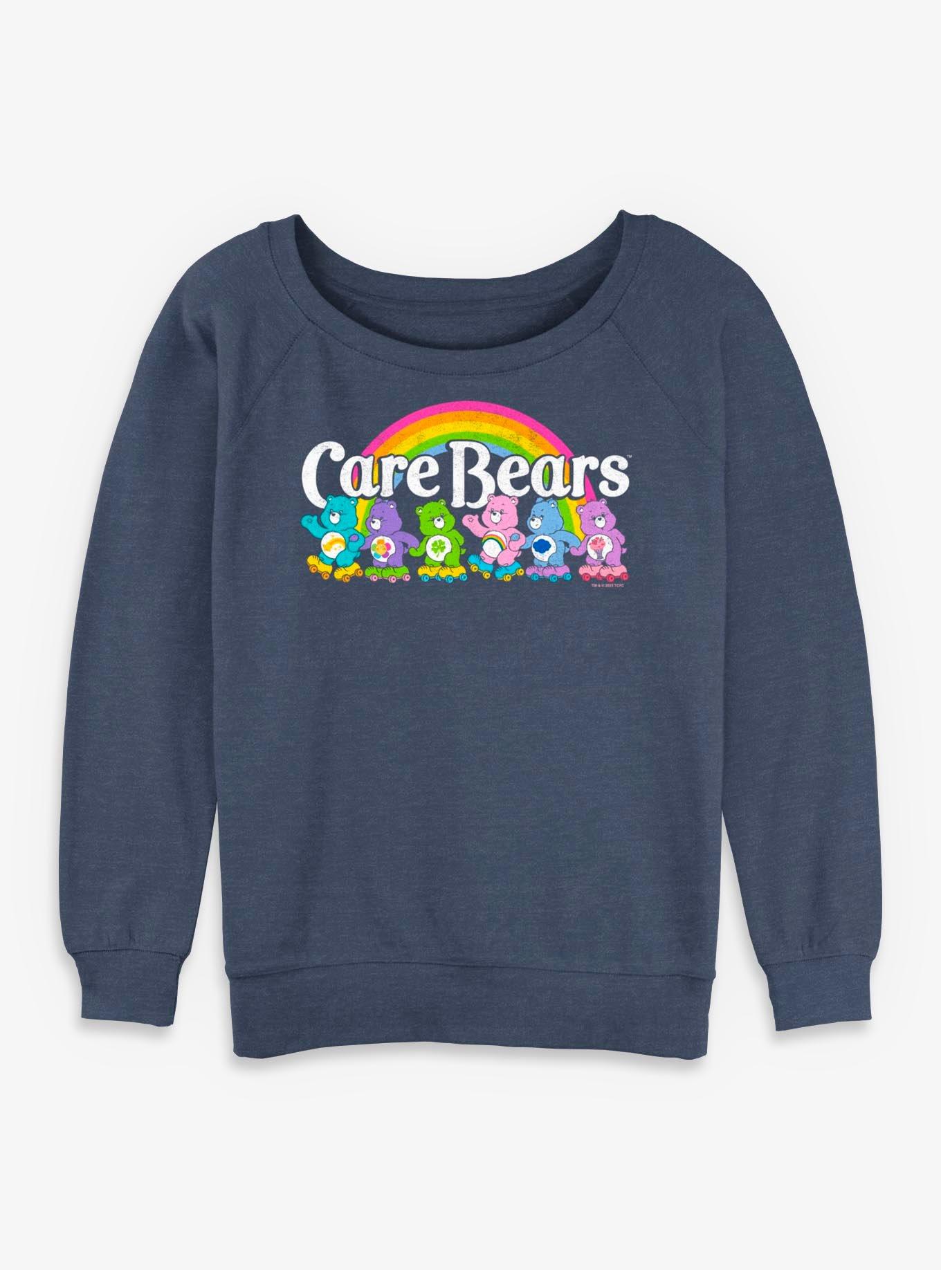 Care Bears Logo Skate Womens Slouchy Sweatshirt, , hi-res