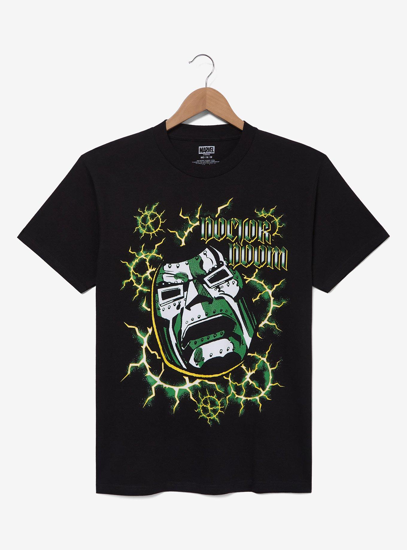 Marvel Dr. Doom Lightning Mask T-Shirt - BoxLunch Exclusive