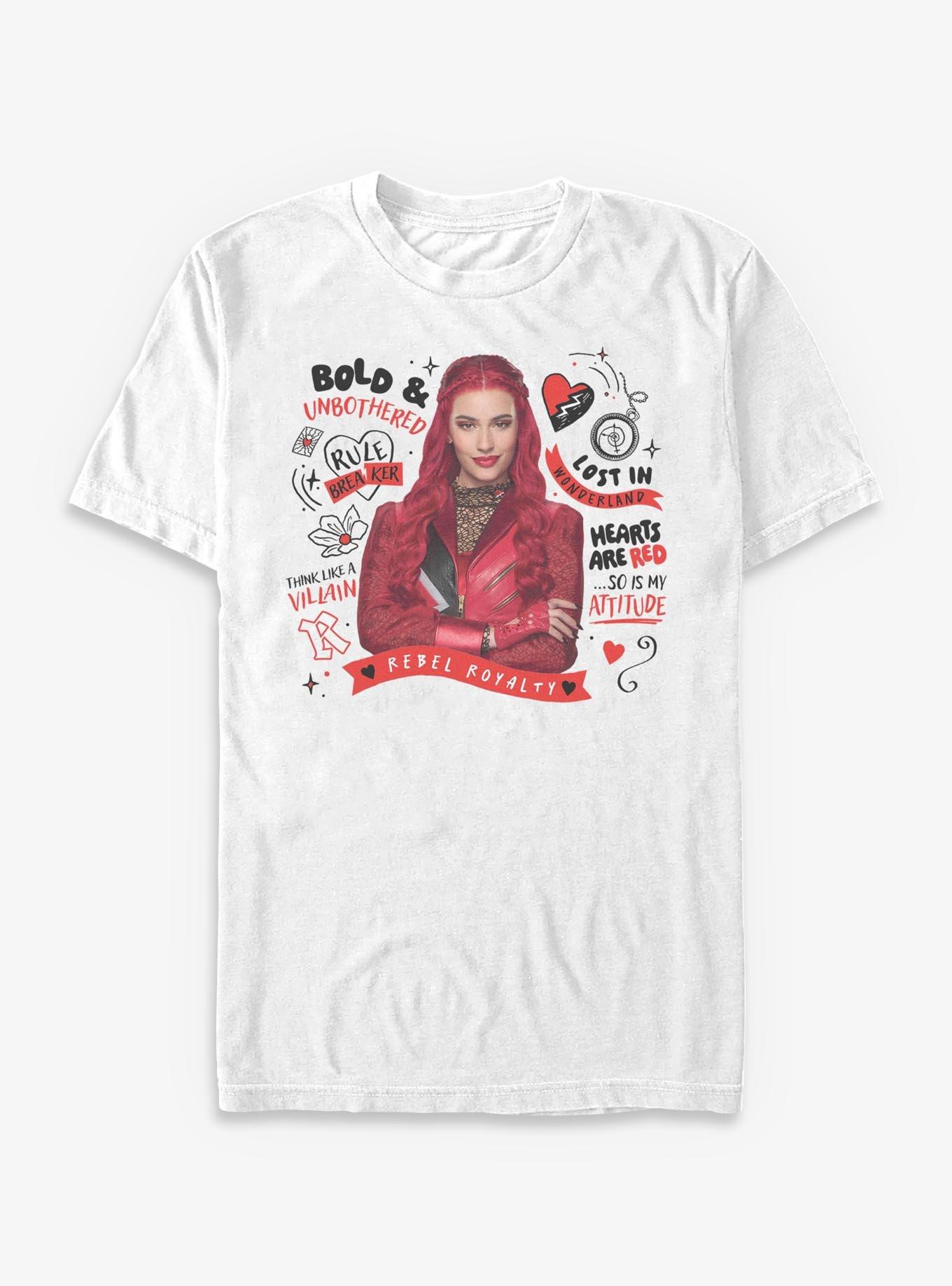 Disney Descendants: Wicked Wonderland Red Rebel Royalty T-Shirt, , hi-res