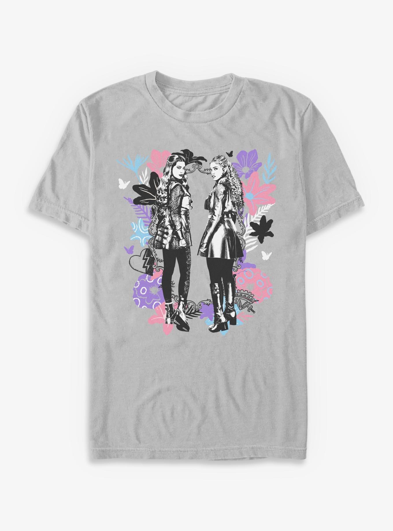 Disney Descendants: Wicked Wonderland Chloe And Red Floral T-Shirt