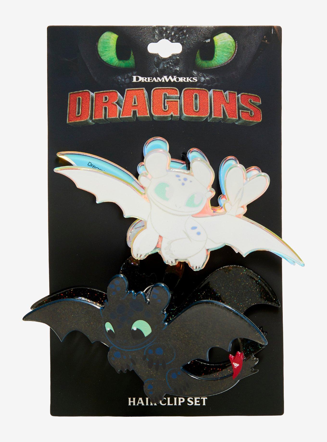 How To Train Your Dragon Duo Claw Hair Clip Set