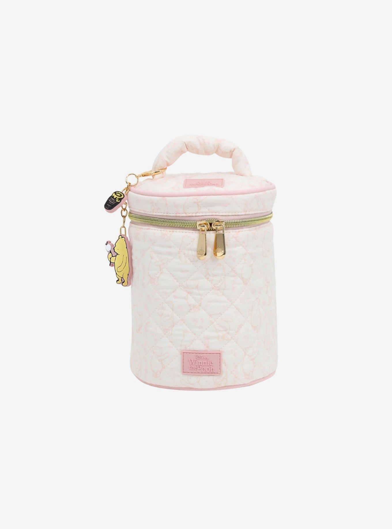 Disney Winnie The Pooh Classic Quilted Round Cosmetic Bag, , hi-res