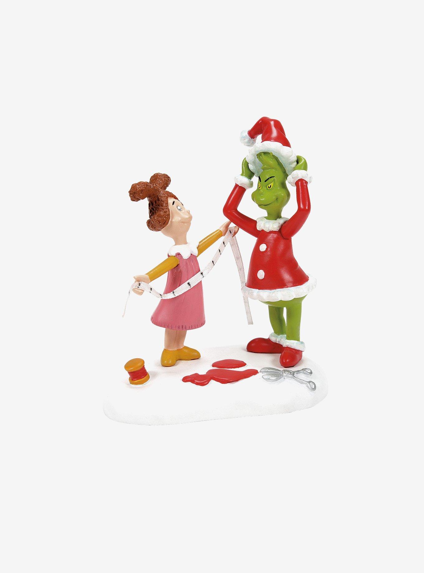 Department 56 Grinch Village Being Fitted for a Santy Suit Figurine, , hi-res