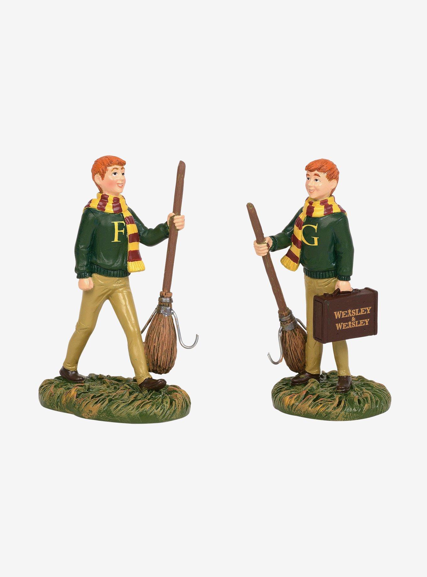 Department 56 Harry Potter Village Fred & George Weasley Figurine, , hi-res