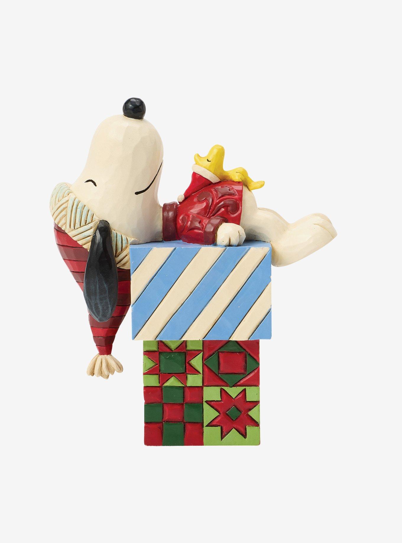 Jim Shore Peanuts Snoopy and Woodstock Gifts Figurine, , hi-res