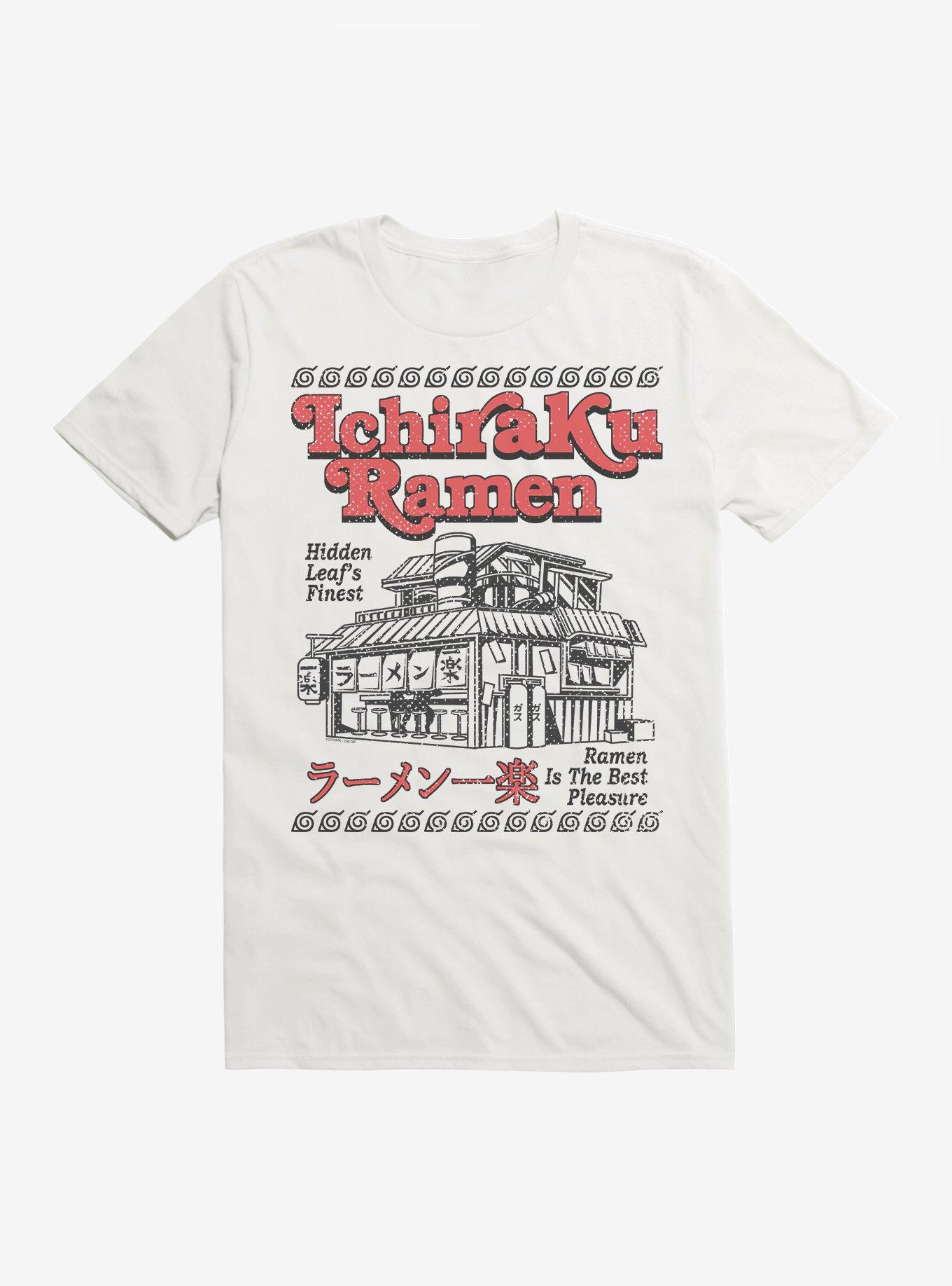 Naruto Shippuden Hidden Leaf's Finest Ichiraku Ramen Building Distressed T-Shirt, , hi-res