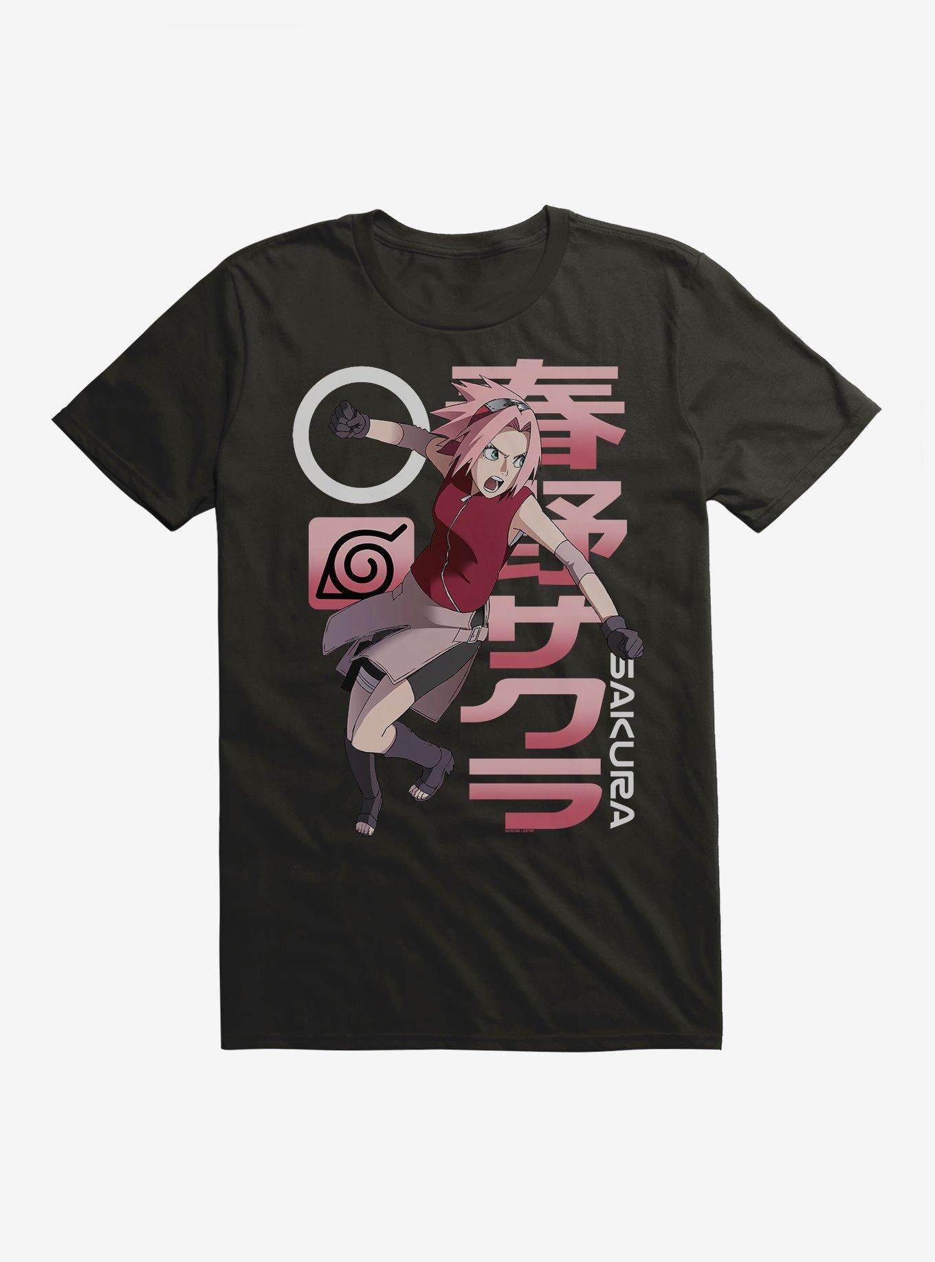 Naruto Shippuden Sakura Kanji T-Shirt, , hi-res