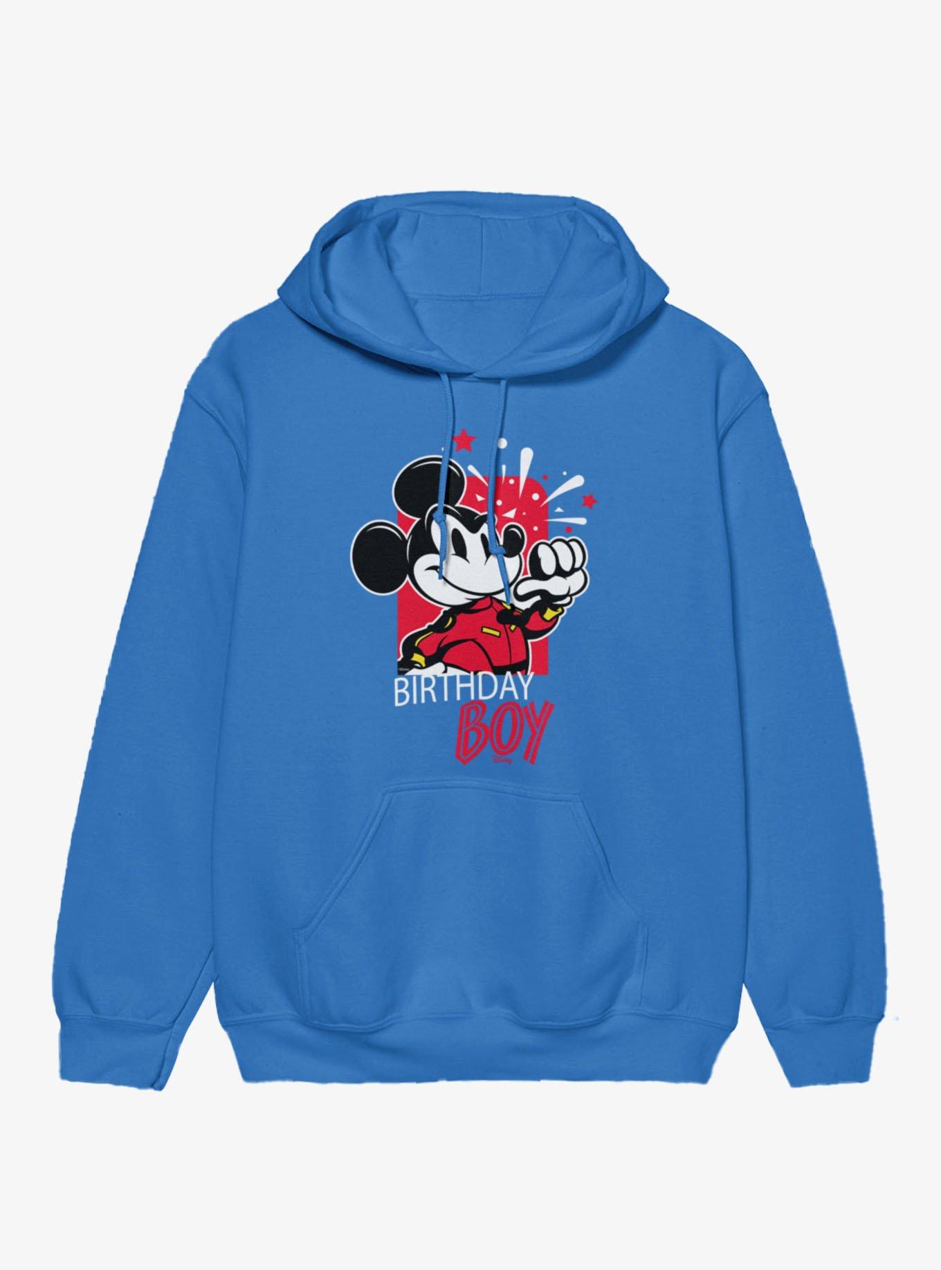 Disney Mickey Mouse Birthday Boy Racing Hoodie, , hi-res