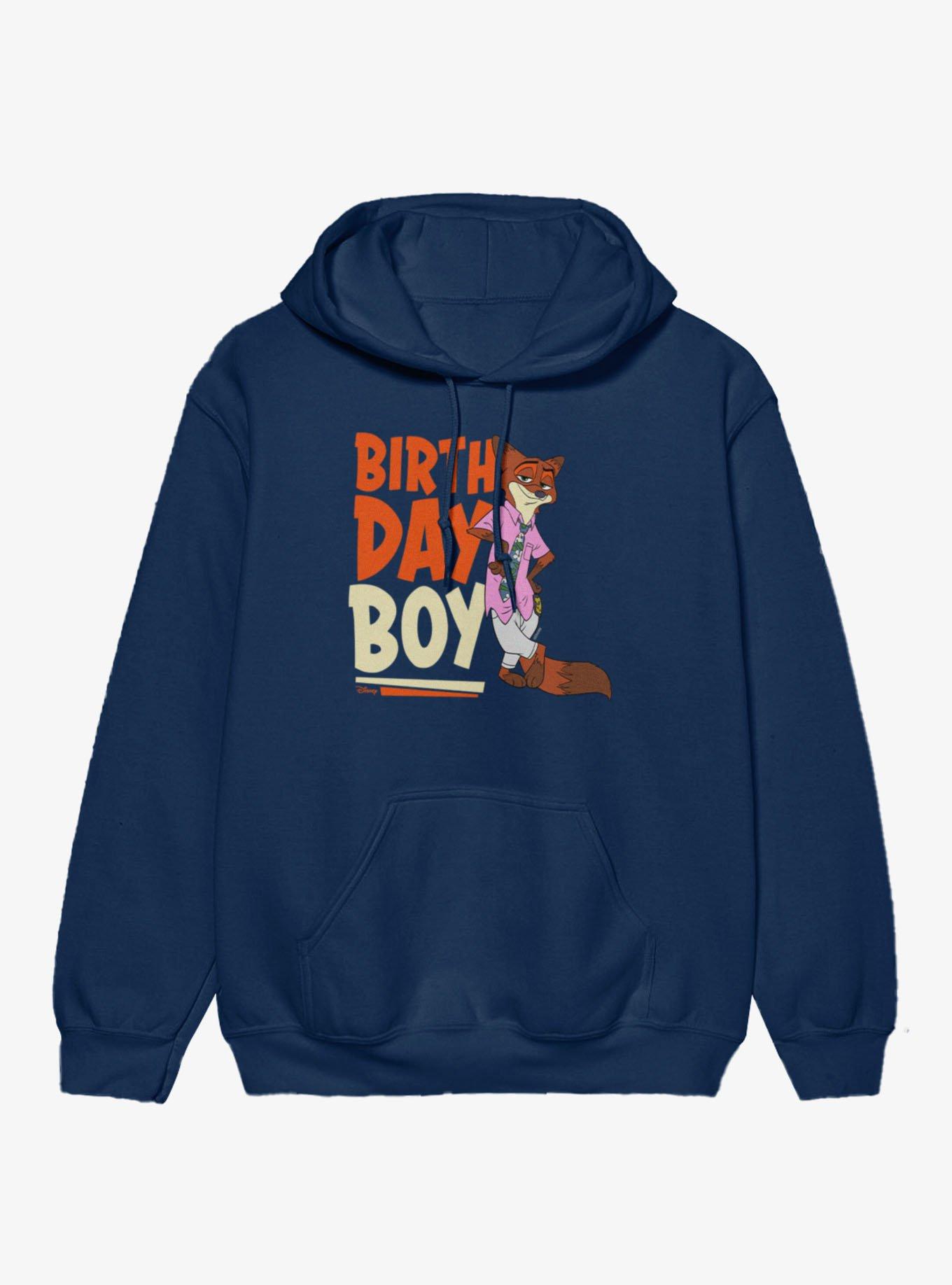 Disney Pixar Zootopia 2 Nick Birthday Boy Hoodie, , hi-res